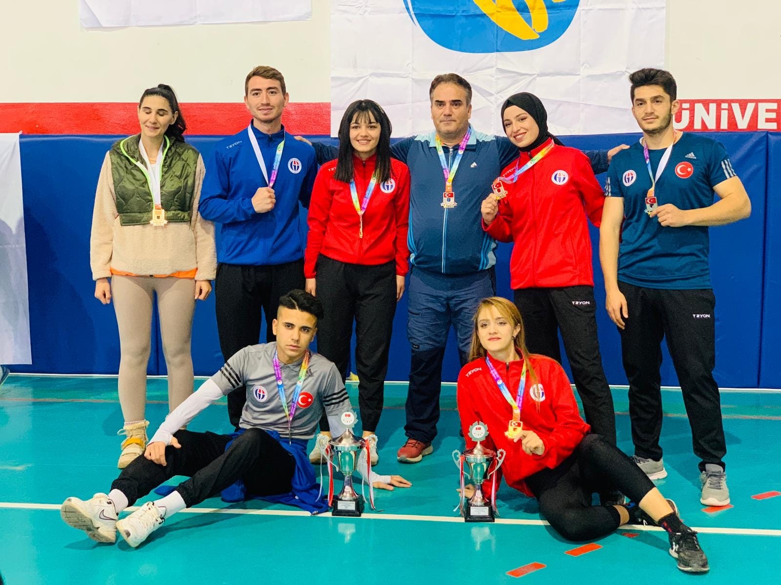 GAÜN TAKIMLARI FLOOR CURLİNG TÜRKİYE ŞAMPİYONASINA DAMGA VURDU