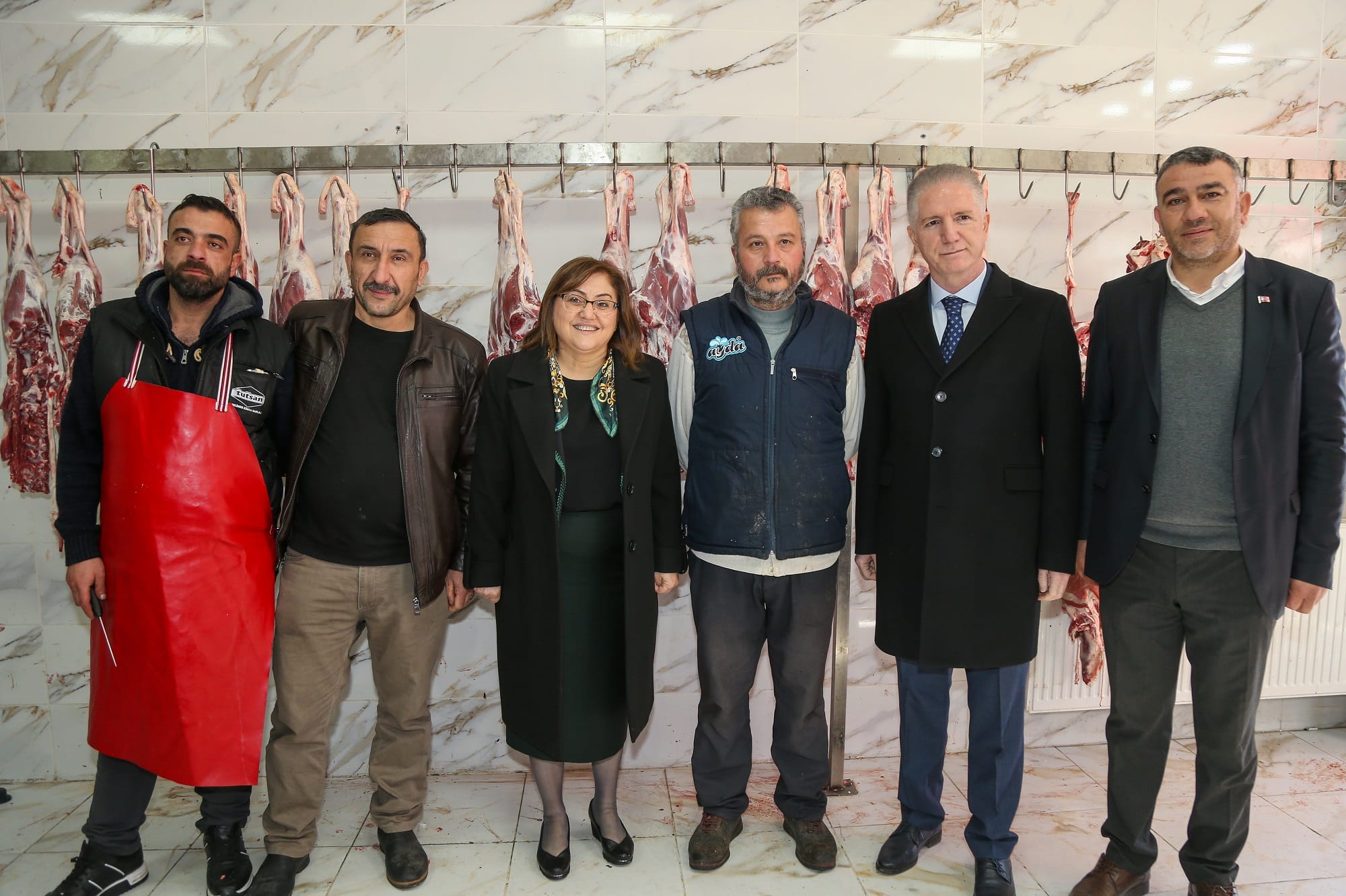 BAŞKAN ŞAHİN GAZİANTEP ET BORSASI VE ET HALİ’NE ZİYARETTE BULUNDU