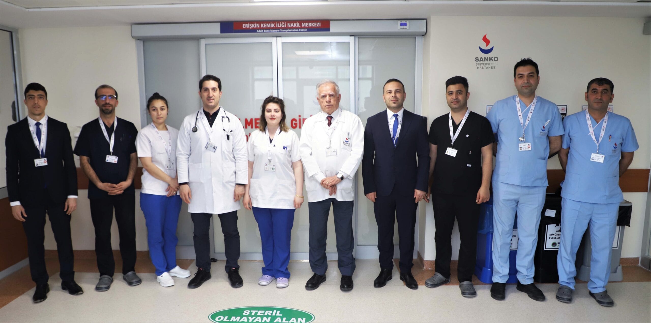 SANKO ÜNİVERSİTESİ HASTANESİ’NDE YETİŞKİN KEMİK İLİĞİ NAKİL ÜNİTESİ HİZMETE AÇILDI