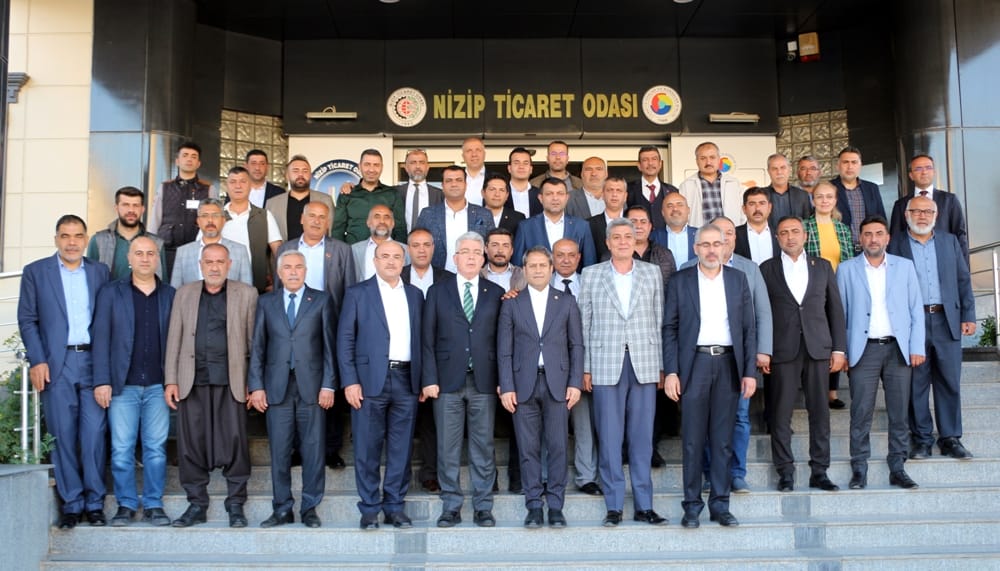 Gaziantep Milletvekili Ali Şahin’den Nizip Ticaret Odası’na Ziyaret
