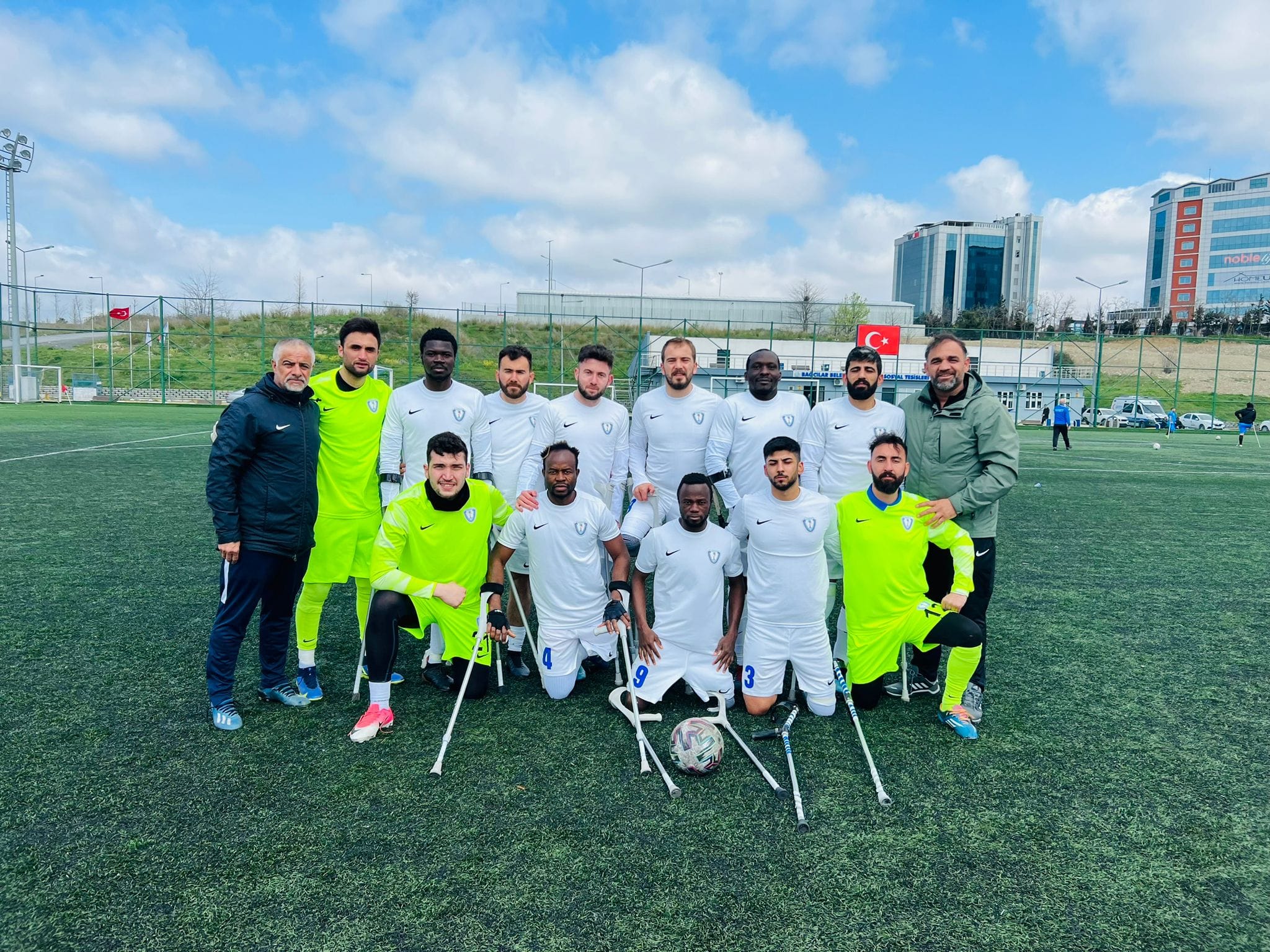 ŞAHİNBEY AMPUTE İLK YARIYI GALİBİYETLE KAPATTI 12-1