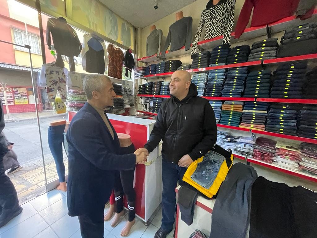 BAŞKAN TAHMAZOĞLU ESNAFLA BİR ARAYA GELİYOR