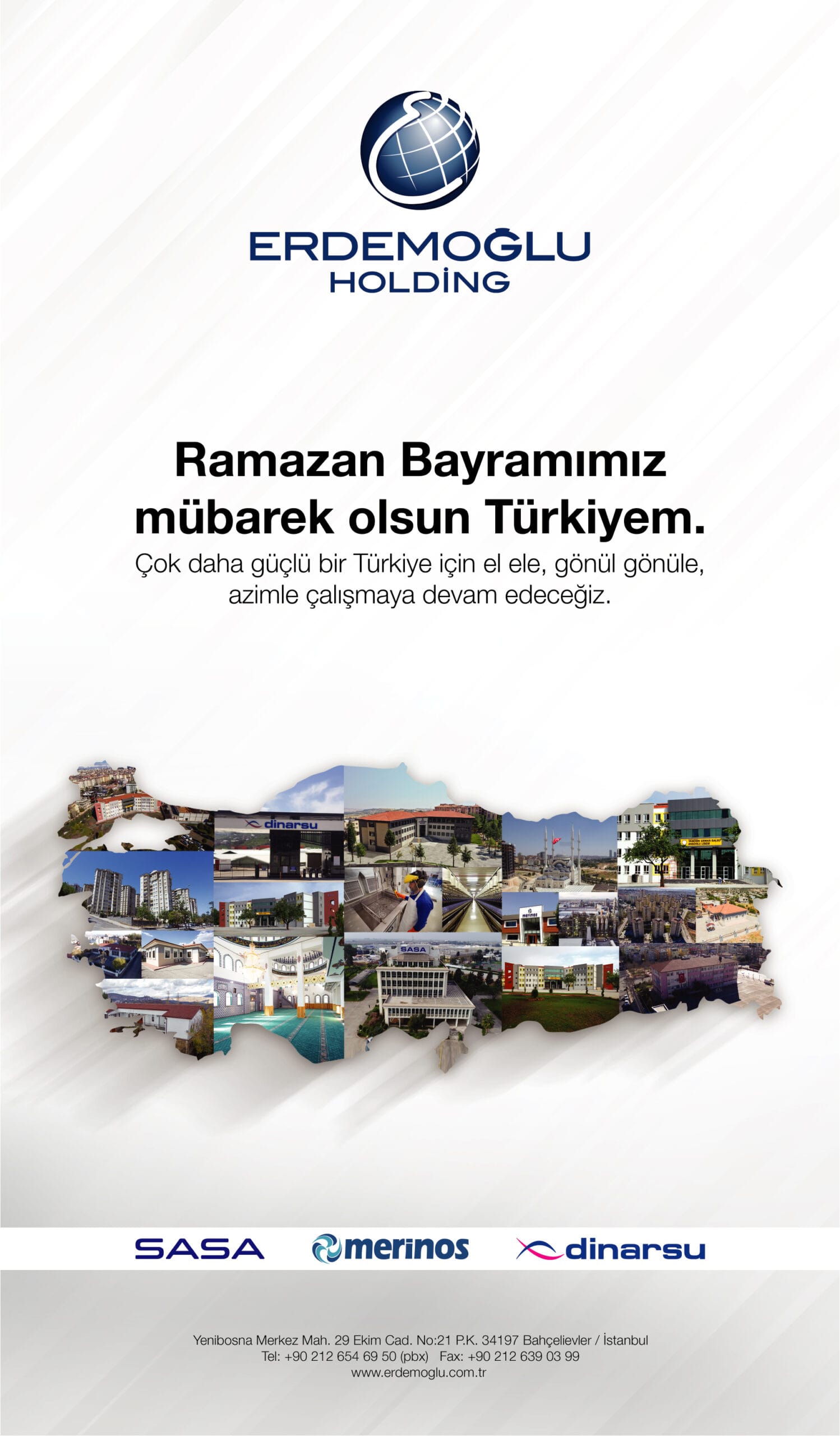 MERİNOS HOLDİNG RAMAZAN BAYRAMI İLANI