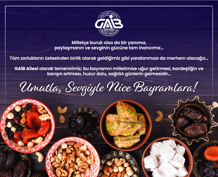 GÜNEYDOĞU ANADOLU İHRACATÇILAR BİRLİĞİ RAMAZAN BAYRAMI İLANI