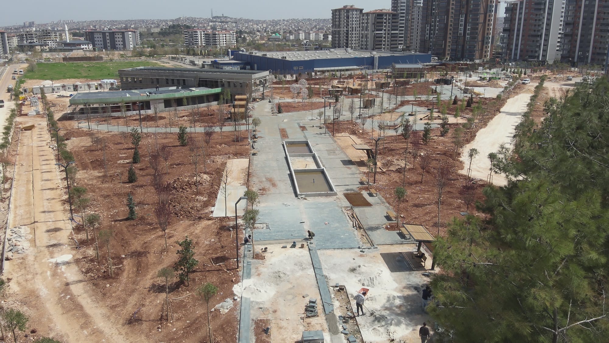 GAZİANTEP BÜYÜKŞEHİR, KENTE YENİ BİR PARK DAHA KAZANDIRIYOR