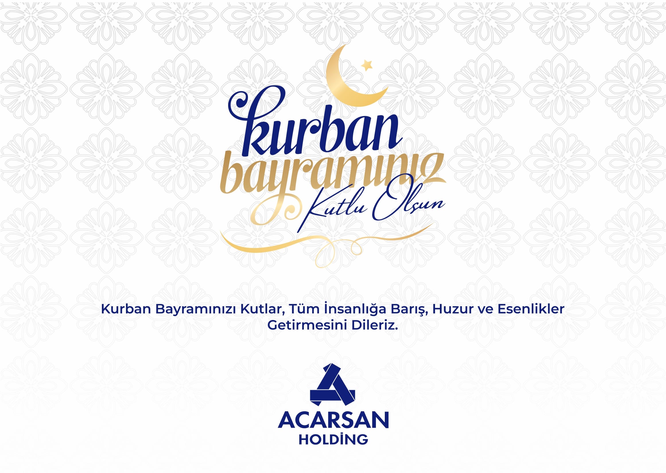 ACARSAN HOLDİNG KURBAN BAYRAMI İLANI