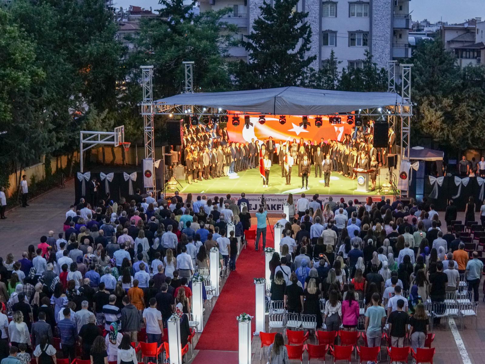 Gaziantep Kolej Vakfı Özel Liselerinde Muhteşem Kep Töreni