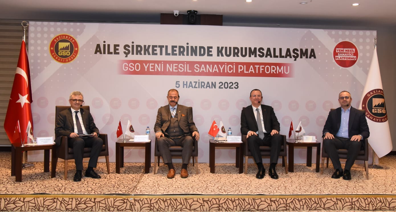 GSO BASIN BÜLTENİ-GSO YENİ NESİL SANAYİCİ PLATFORMU’NDAN “AİLE ŞİRKETLERİNDE KURUMSALLAŞMA PANELİ