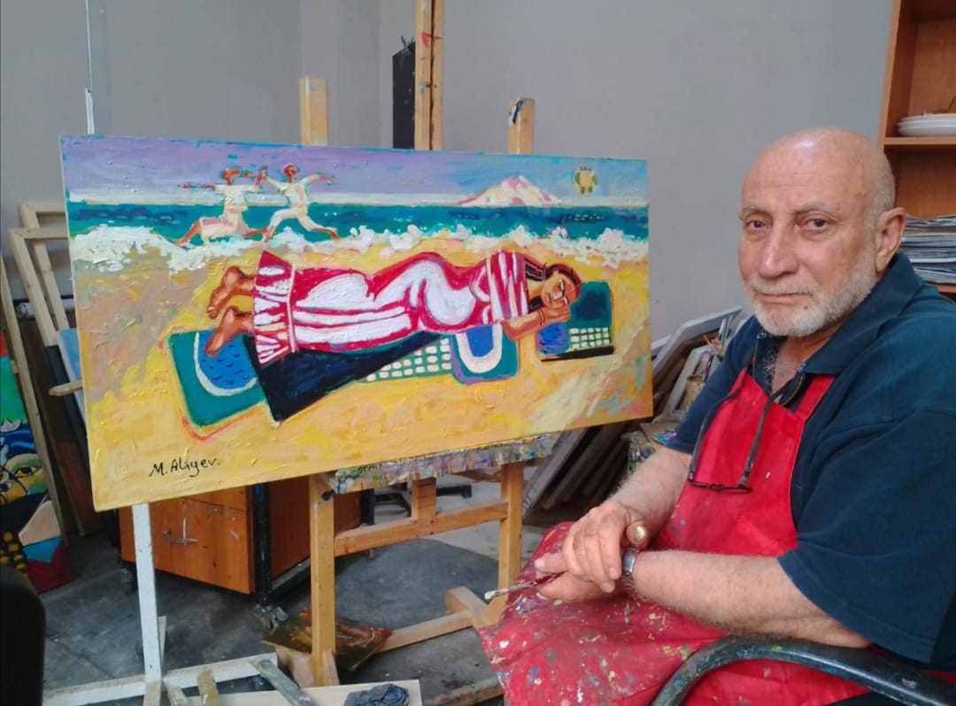 RESSAM MUHAMMET ALİYEV SANKO SANAT GALERİSİNDE SERGİ AÇACAK