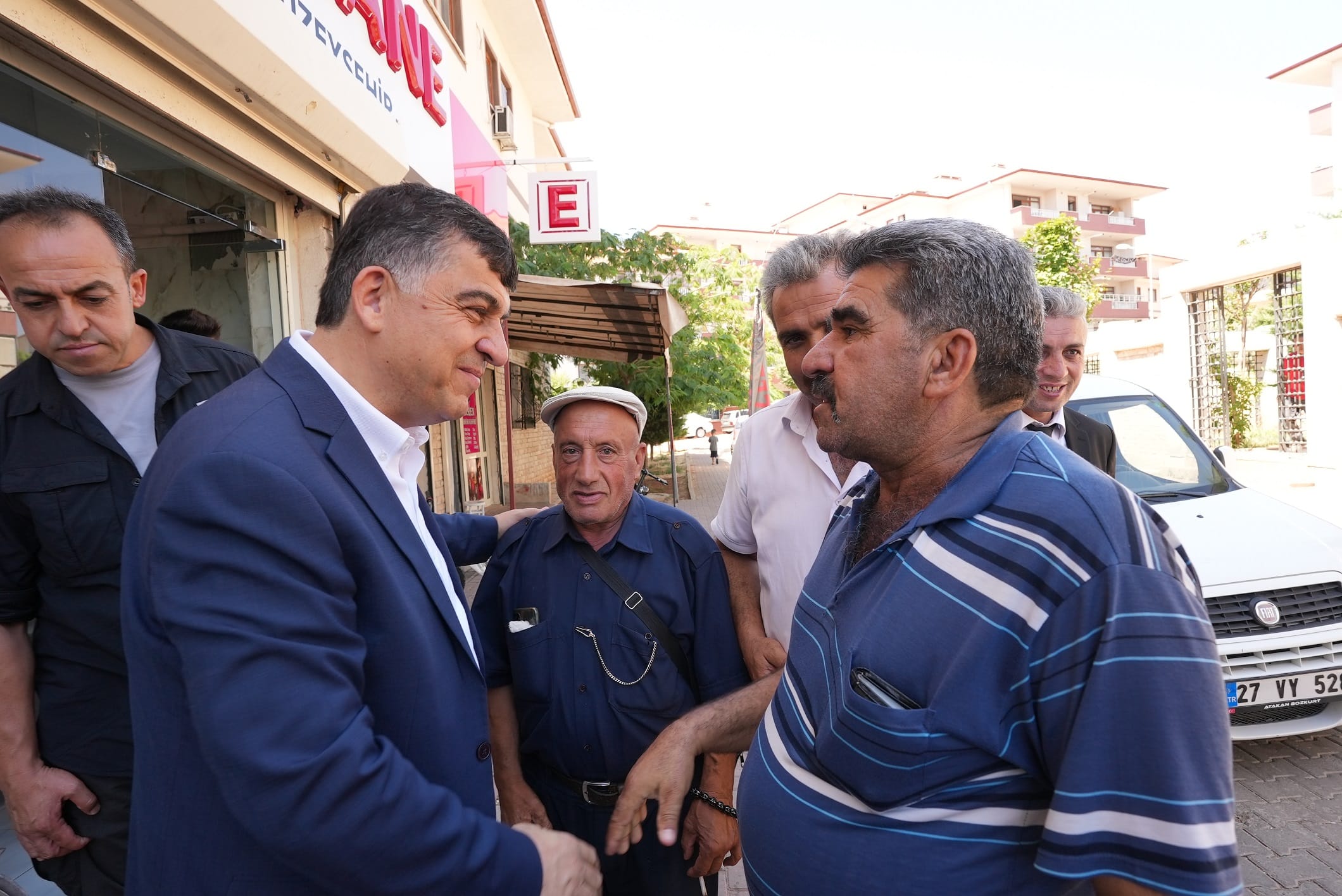 BAŞKAN FADILOĞLU, KUZEYŞEHİR ESNAFINI ZİYARET ETTİ