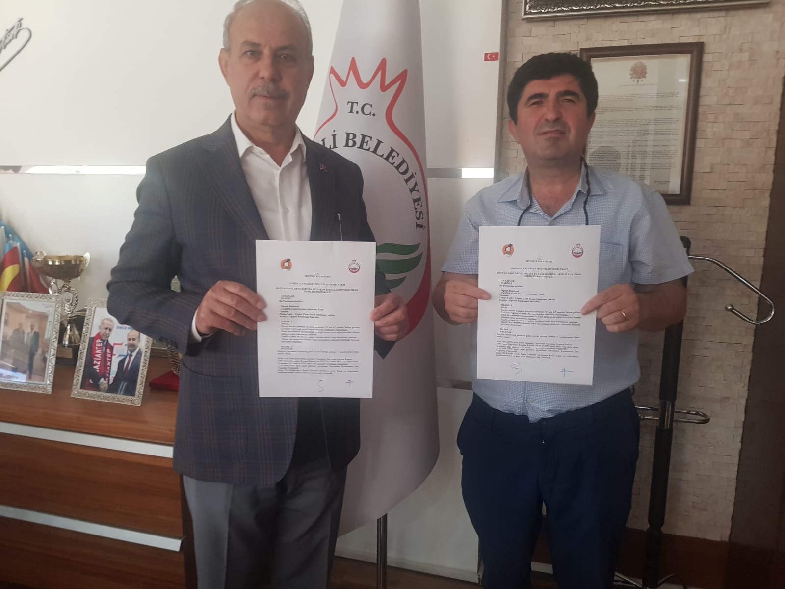 Sokak hayvanları için CAHİDE ve Oğuzeli Belediyesi el ele