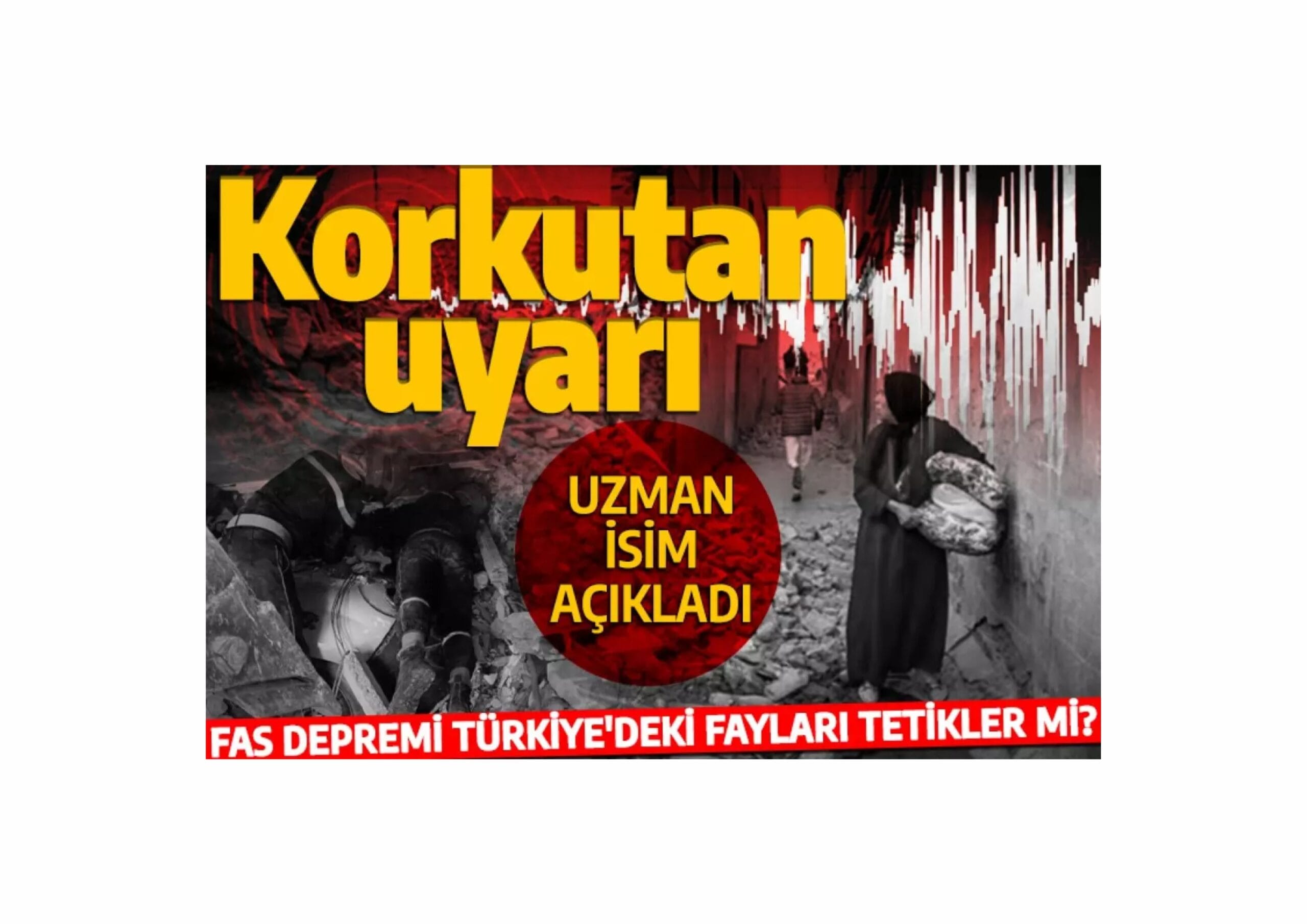 Fas depremi Türkiye’deki fayları tetikler mi? Deprem uzmanı açıkladı! 30’a yakın fay segmenti bulunuyor