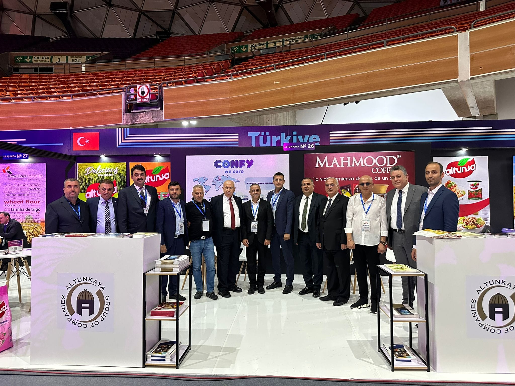 VENEZUELA TÜRK İHRAÇ ÜRÜNLERİ FUARINA ALTUNKAYA DAMGASI