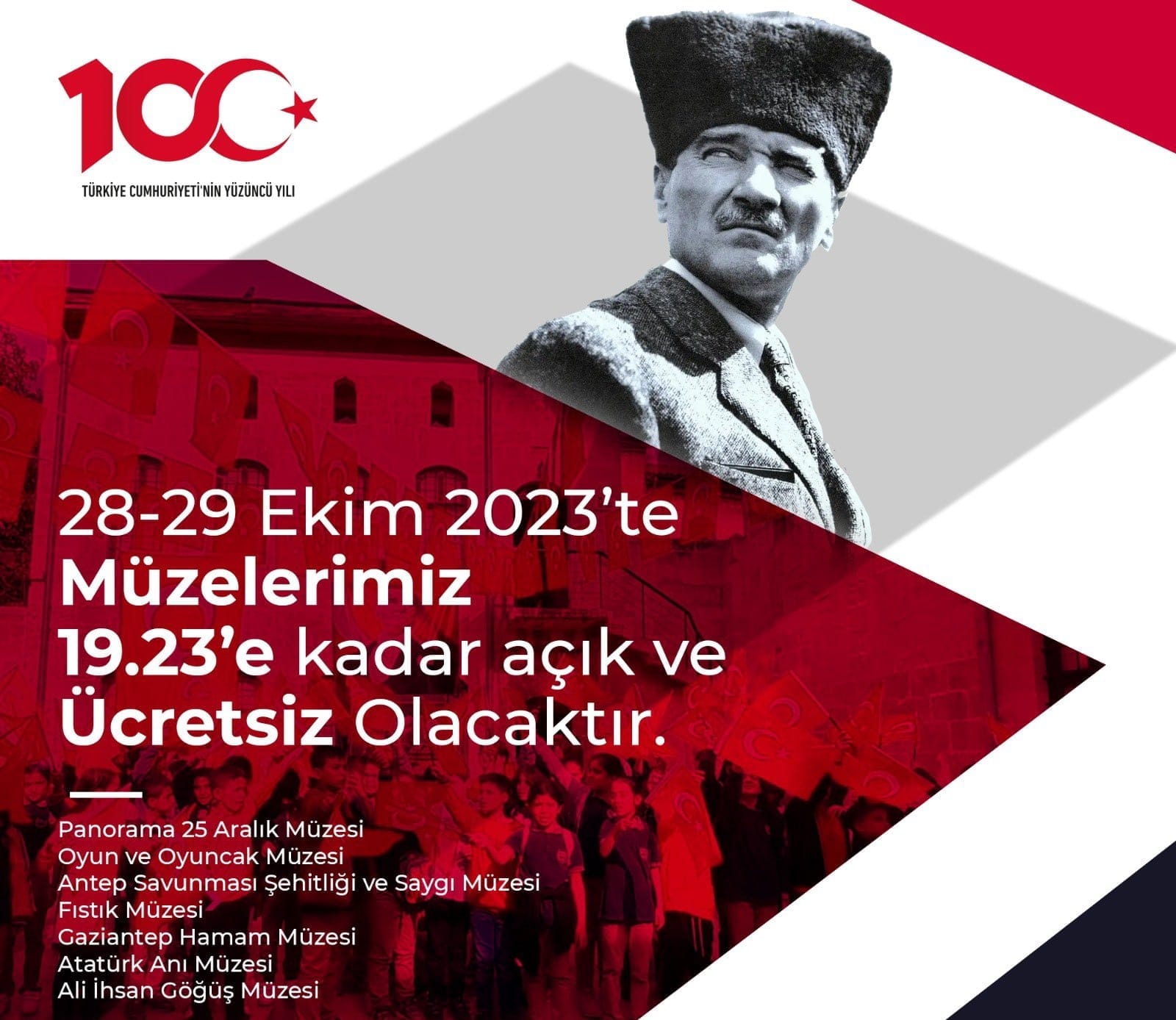 BÜYÜKŞEHİRDEN CUMHURİYET BAYRAMI’NDA ÜCRETSİZ ULAŞIM İMKANI
