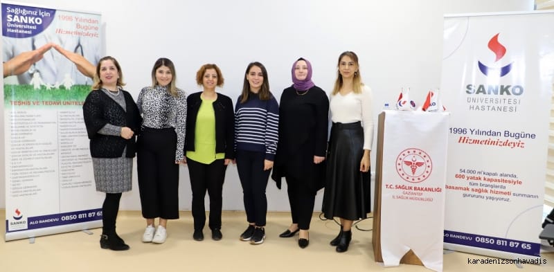SANKO ÜNİVERSİTESİ HASTANESİ VE GAZİANTEP İL SAĞLIK MÜDÜRLÜĞÜ YAVUZELİ’NDE ANNE VE ANNE ADAYLARINI BİLGİLENDİRDİ 