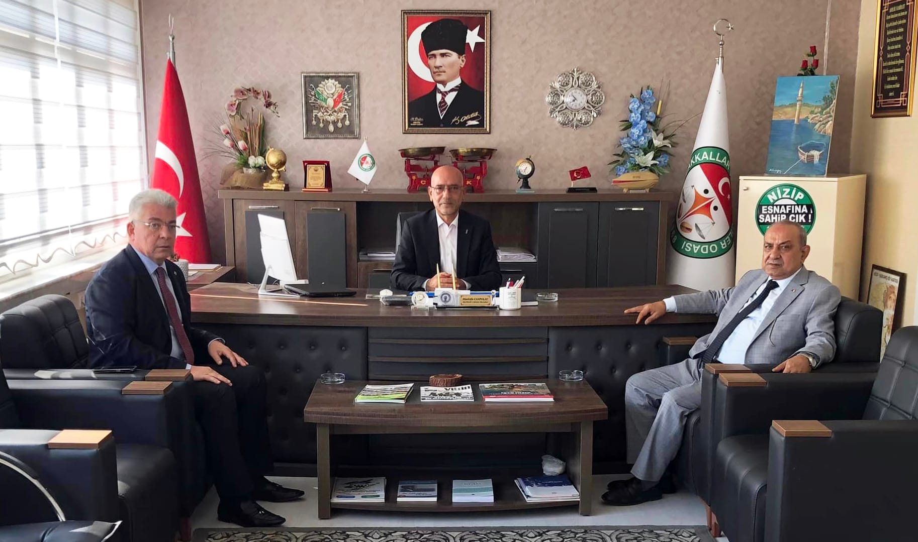 NTO Nizip Bakkallar ve Sebzeciler Odası’nı Ziyaret Etti 