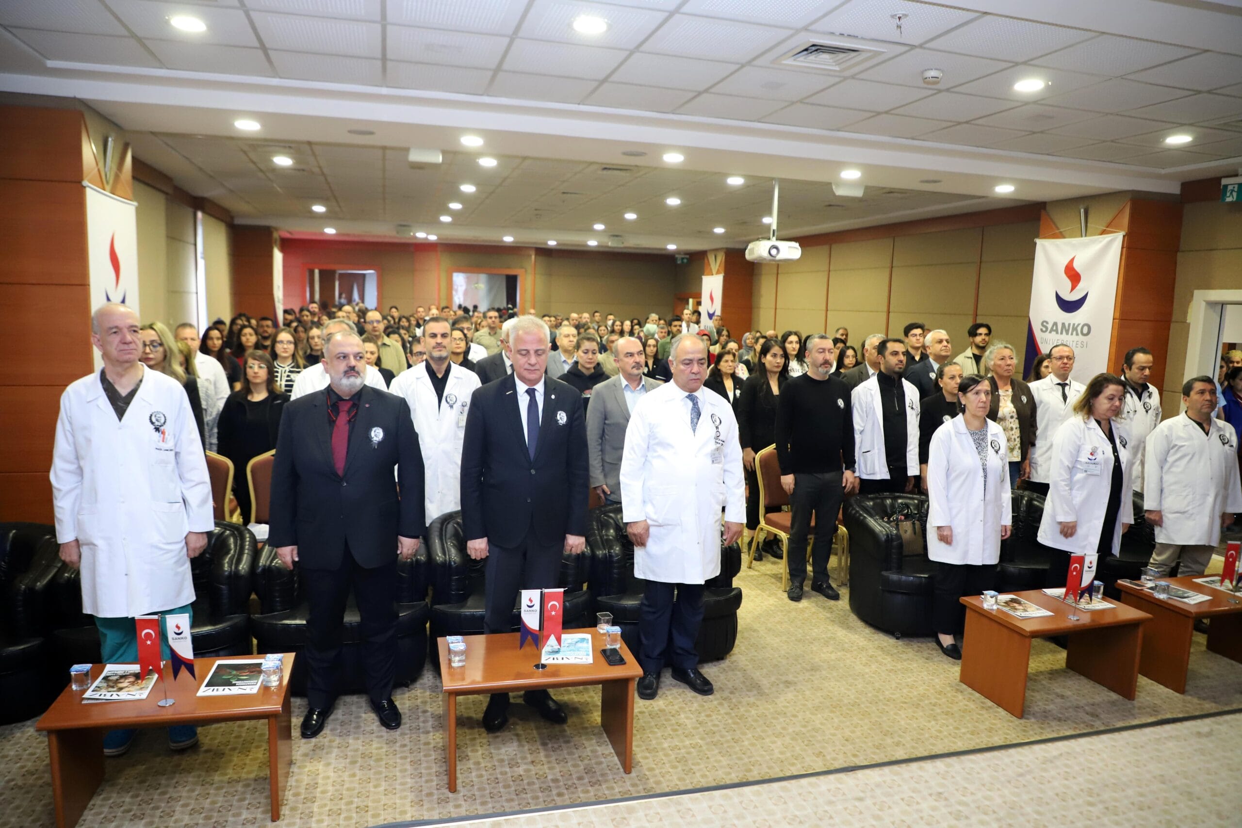SANKO ÜNİVERSİTESİ’NDE ATATÜRK’Ü ANMA TÖRENİ DÜZENLENDİ