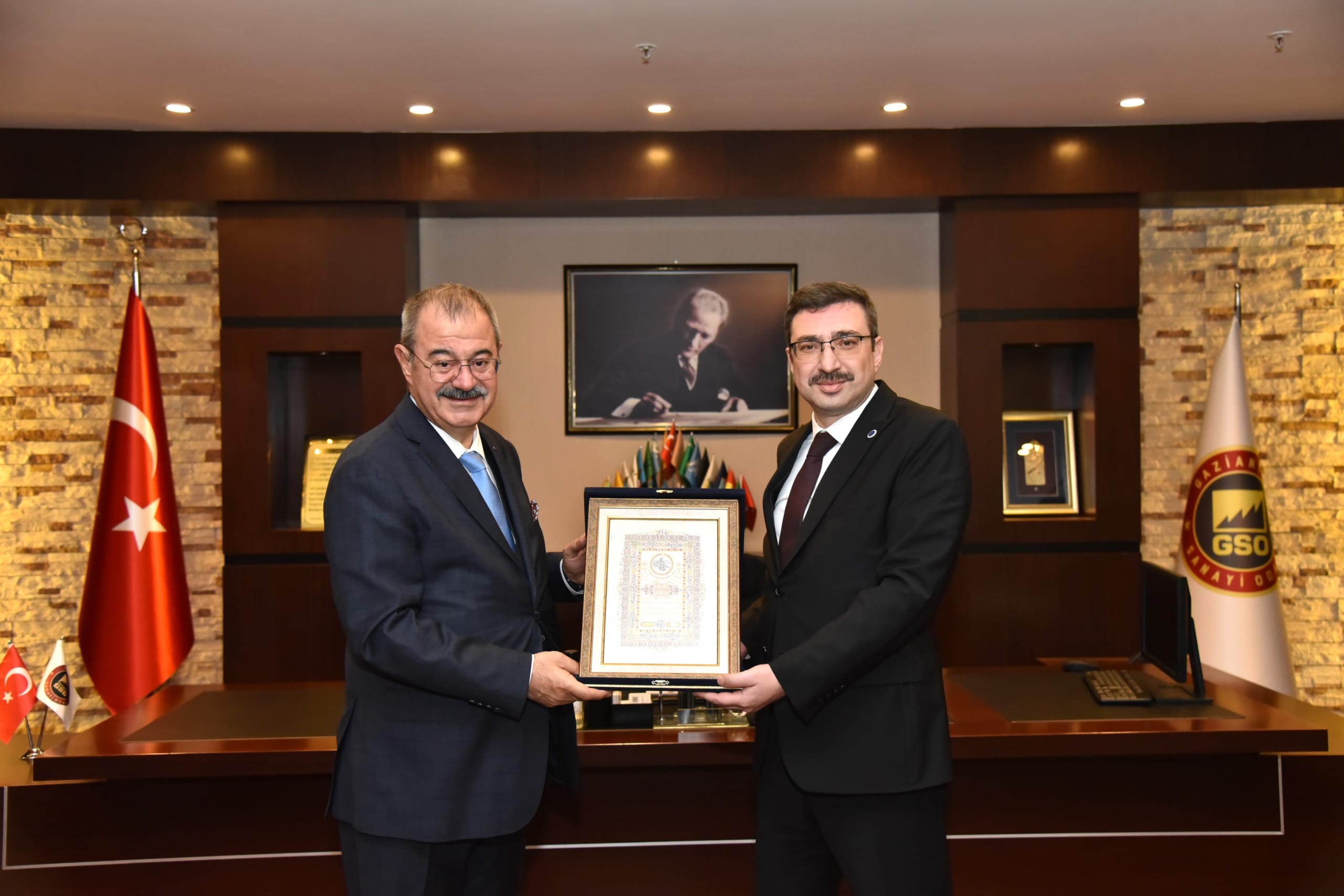 SPK BAŞKANI İBRAHİM ÖMER GÖNÜL’DEN GSO’YA ZİYARET