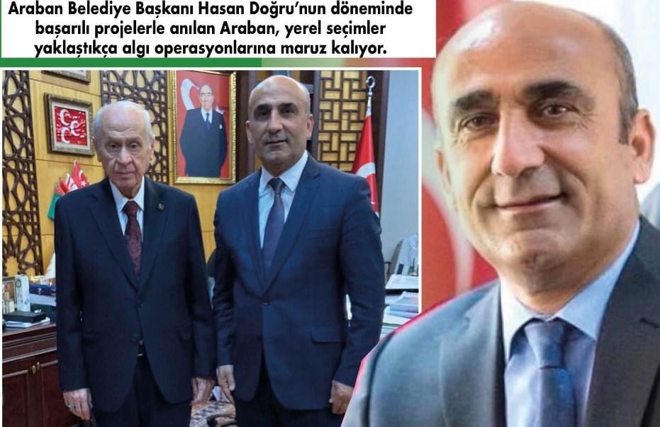 ARABAN’A ALGI OPERASYONU MU?