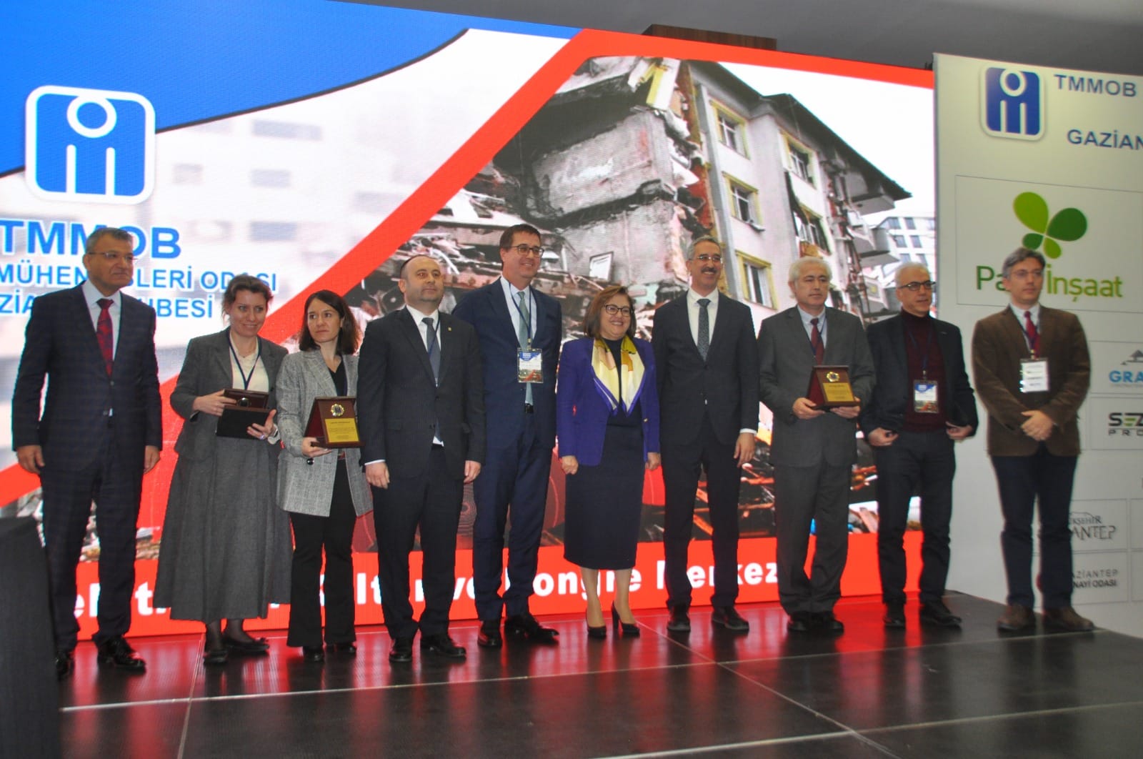 Büyükşehir Belediye Başkanı Fatma Şahin, İMO Tarafından Düzenlenen Gaziantep Deprem Çalıştayında Konuştu: