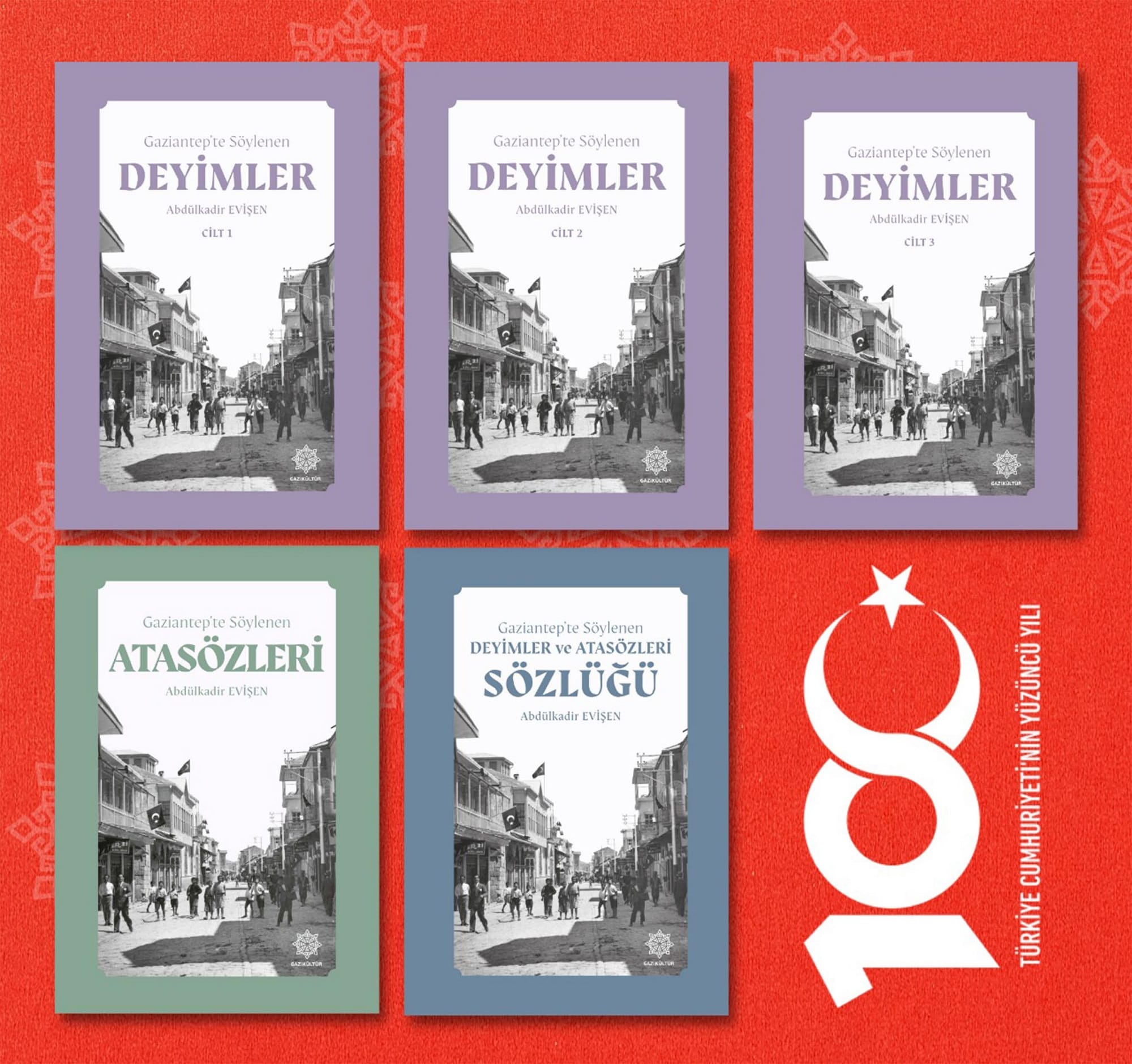 GAZİKÜLTÜR’DEN KENTİN KÜLTÜREL MİRASINI YANSITAN 5 CİLTLİK KİTAP!
