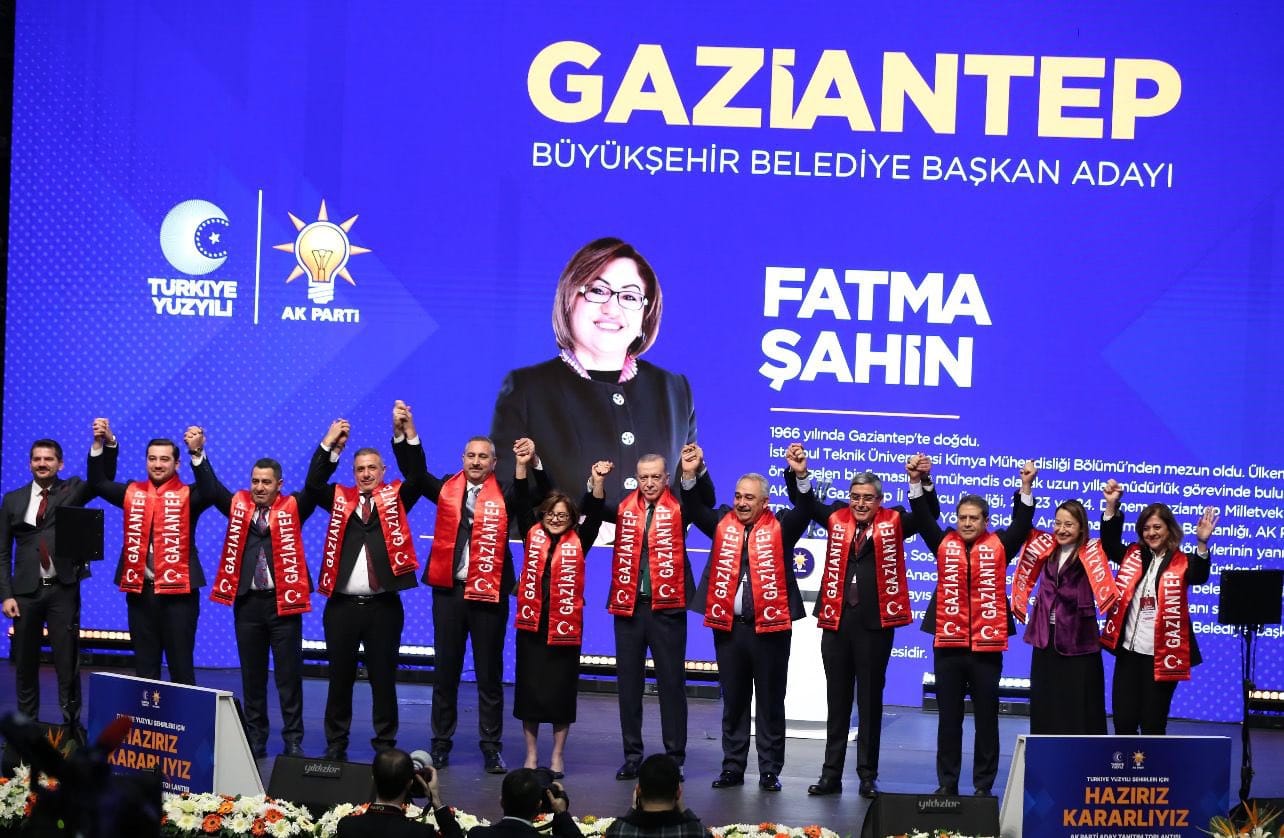 BELEDİYE BAŞKAN ADAYLARI ERDOĞAN TARAFINDAN AÇIKLANDI￼￼