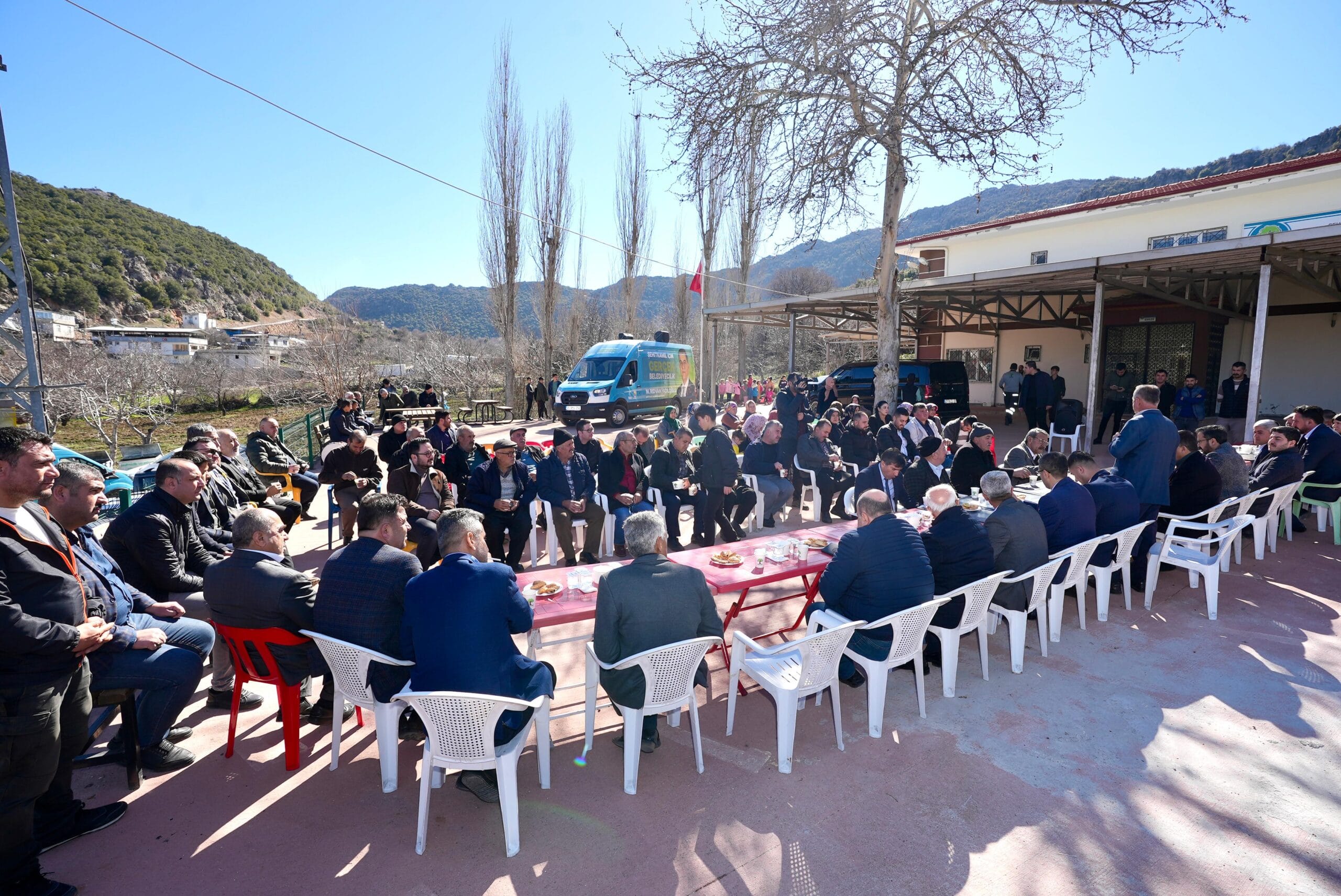 MUHTAR ÇELİK: “BAŞKANIMIZIN, SONUNA KADAR DESTEKÇİSİYİZ”