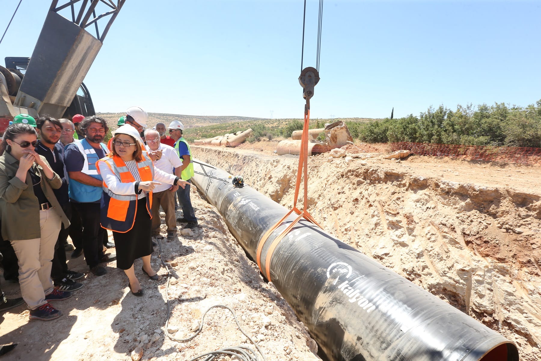 BELEDİYE ELİYLE İNŞA EDİLECEK EN BÜYÜK İÇME SUYU BARAJI DÜZBAĞ’DA YAPILACAK