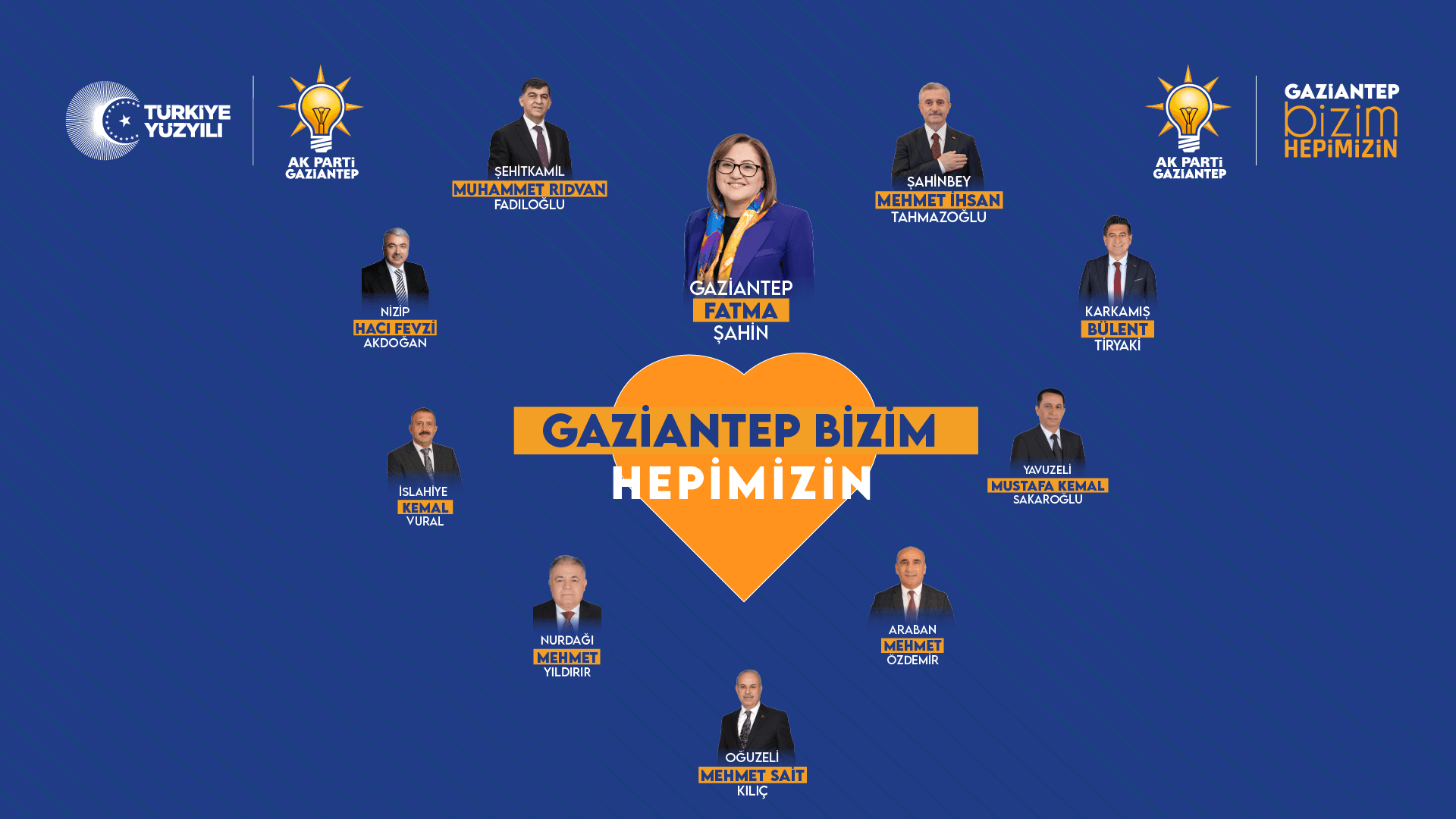 AK PARTİ GAZİANTEP ZAFERE KİLİTLENDİ… HEDEF 10’DA 10!