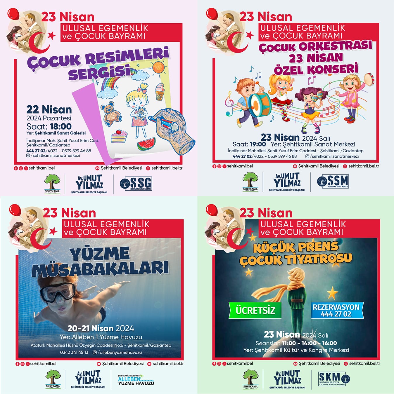 BAŞKAN YILMAZ’DAN ÇOCUKLARA ÖZEL DAVET