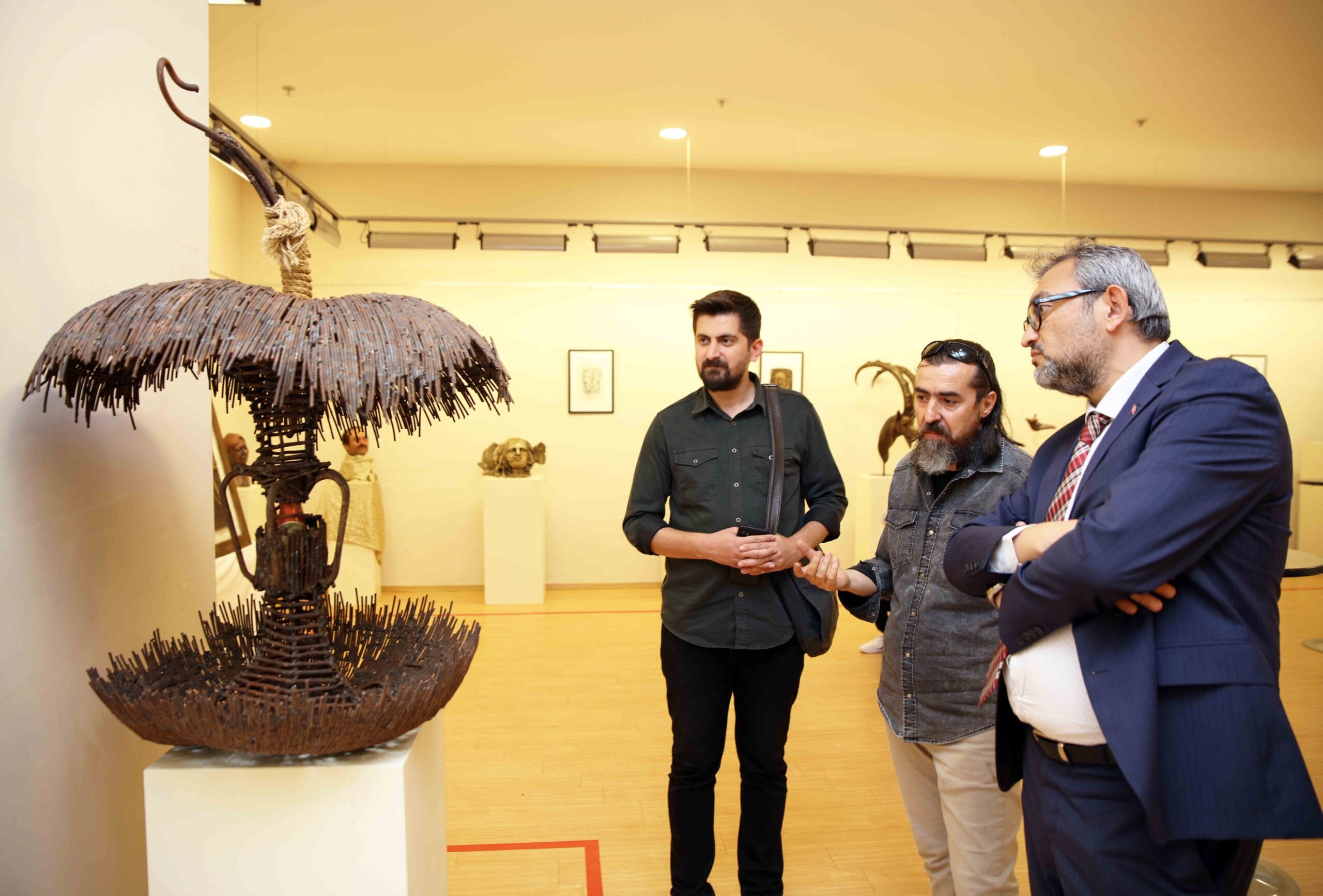SANKO SANAT GALERİSİ’NDE BİR-İKİ-İM-LERİM TEMALI HEYKEL SERGİSİ 