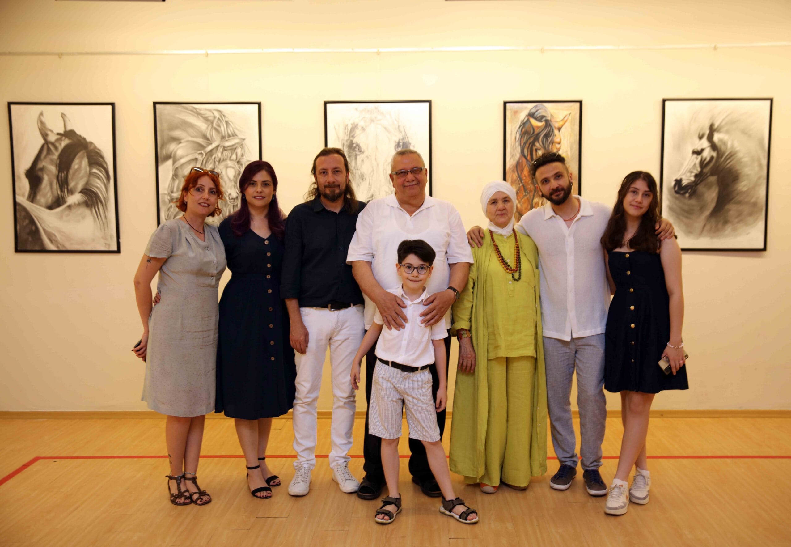 SANKO SANAT GALERİSİ’NDE ‘ATLAR’ TEMALI RESİM SERGİSİ