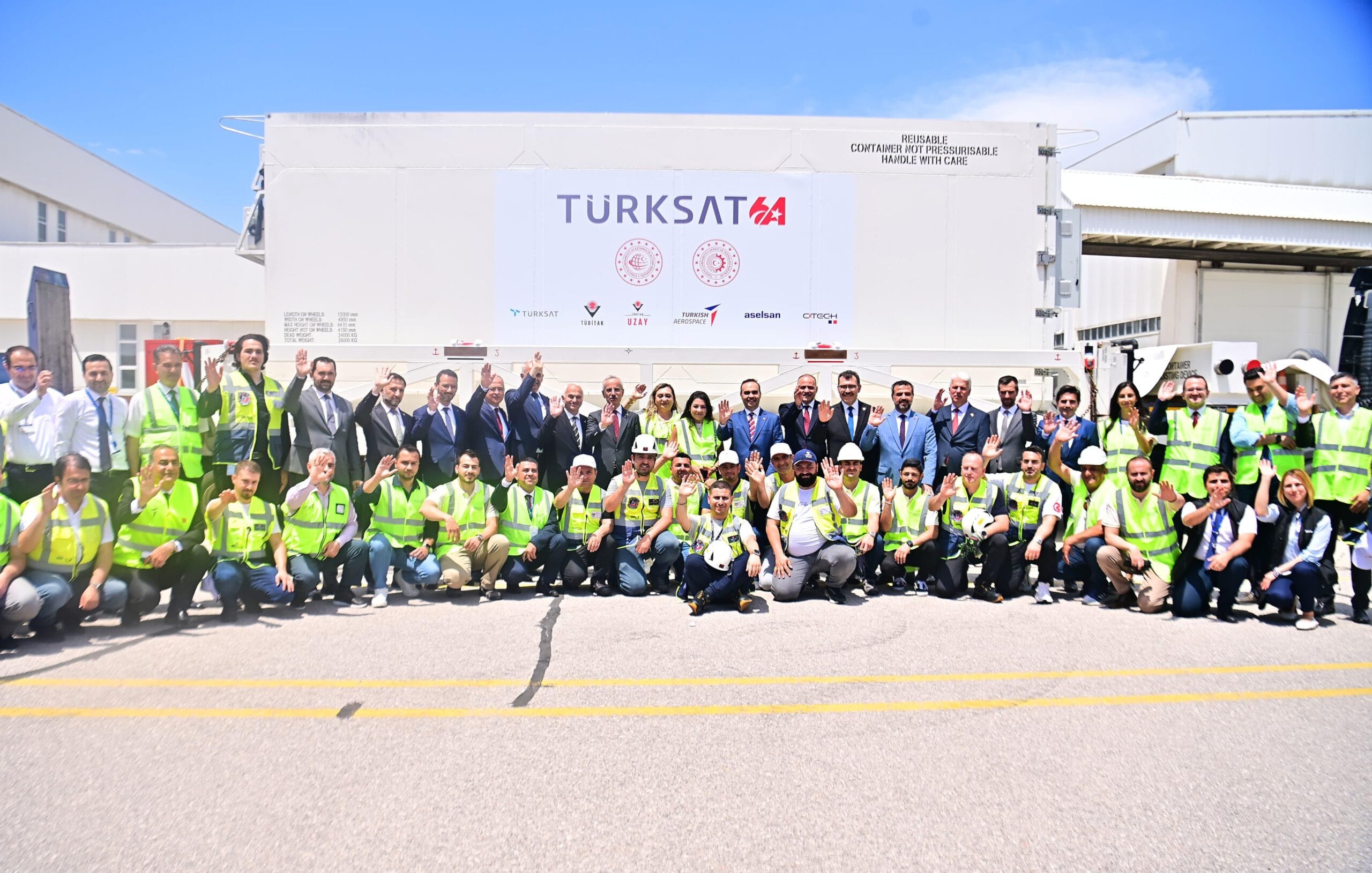 TÜRKSAT 6A’NIN TARİHİ YOLCULUĞU BAŞLIYOR 