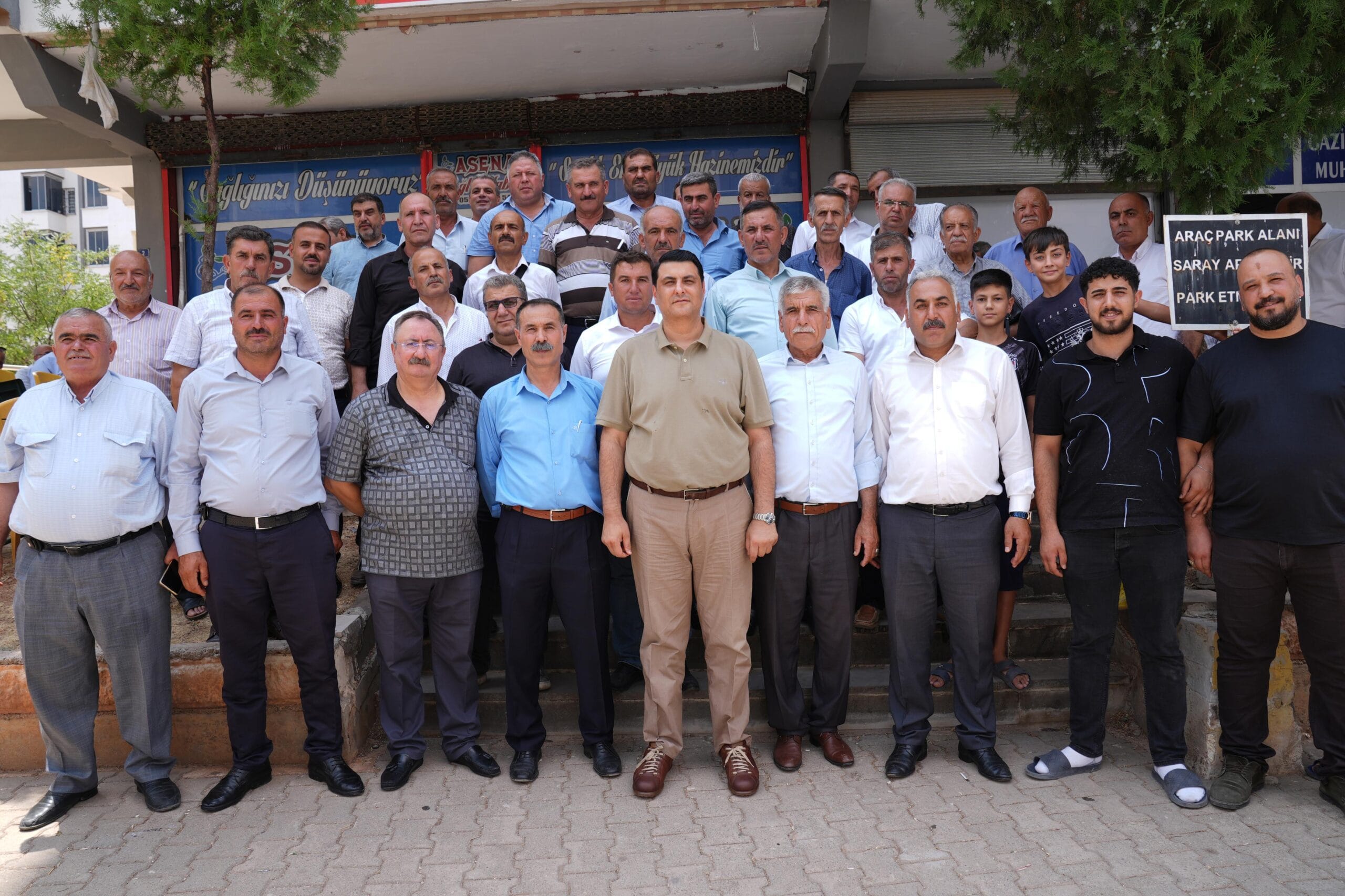 BAŞKAN YILMAZ, MUHTARLARLA BULUŞTU