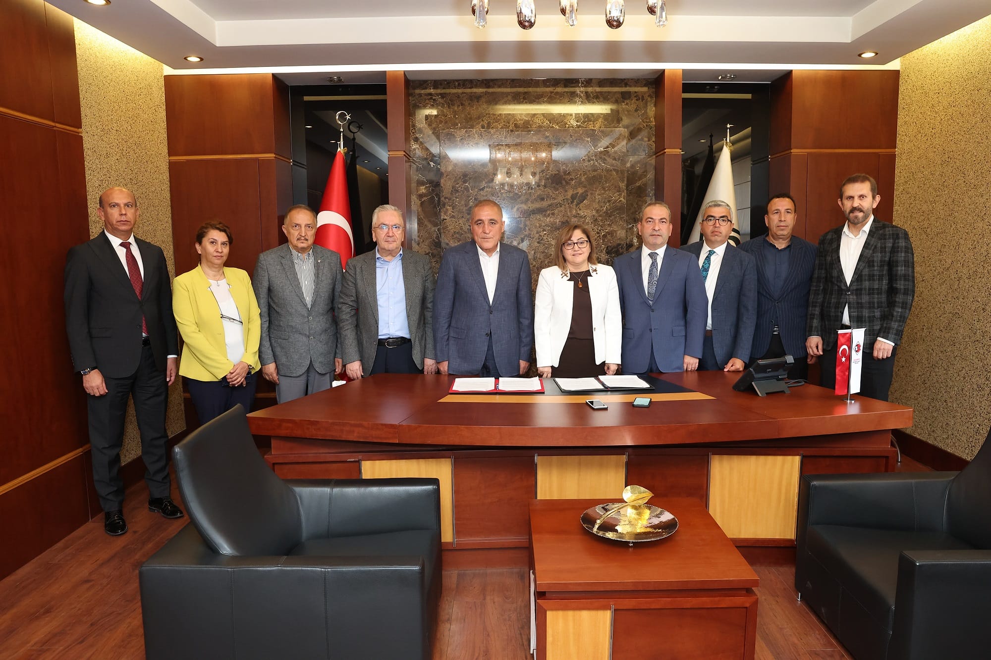 GAZİANTEP BÜYÜKŞEHİR VE OSB İŞ BİRLİĞİNDE YENİ ARITMA TESİSİ İÇİN İMZALAR ATILDI