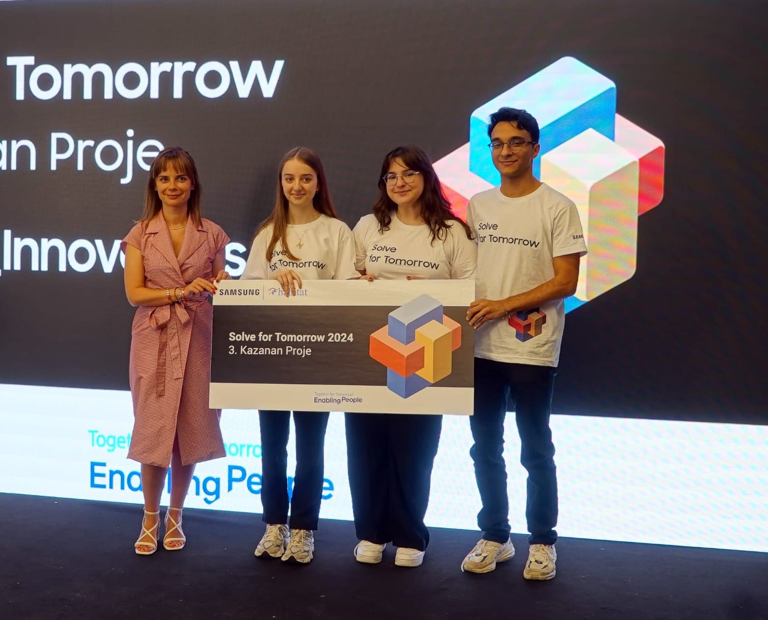 SOLVE FOR TOMORROW PROJESİ, SANKO OKULLARI ÖĞRENCİLERİ TÜRKİYE ÜÇÜNCÜSÜ OLDU 