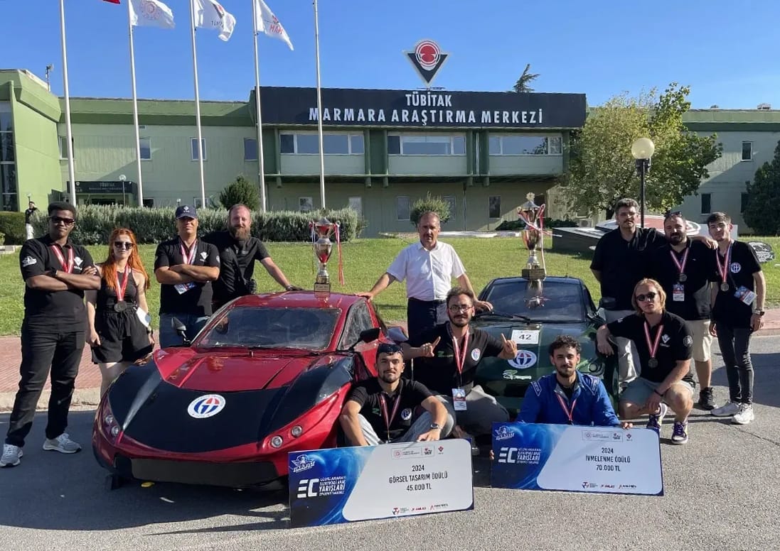 GAÜN TAKIMI TÜBİTAK ELEKTRİKLİ ARAÇ YARIŞMALARINDA TÜRKİYE BİRİNCİSİ OLDU