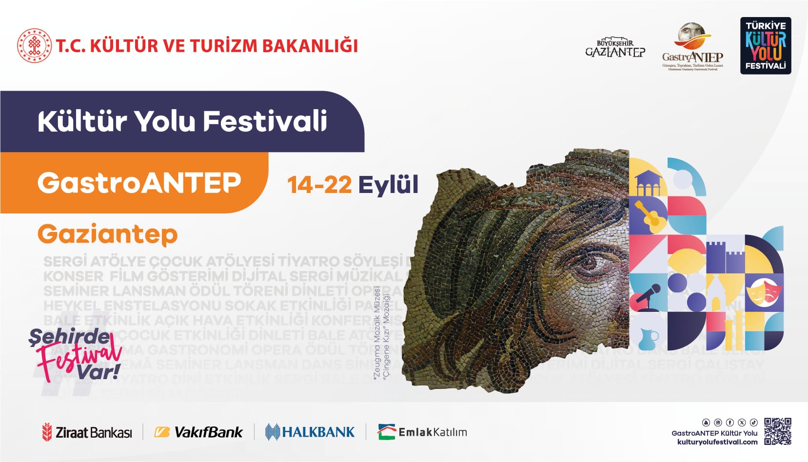 GASTROANTEP KÜLTÜR YOLU FESTİVALİ 14 EYLÜL’DE BAŞLIYOR