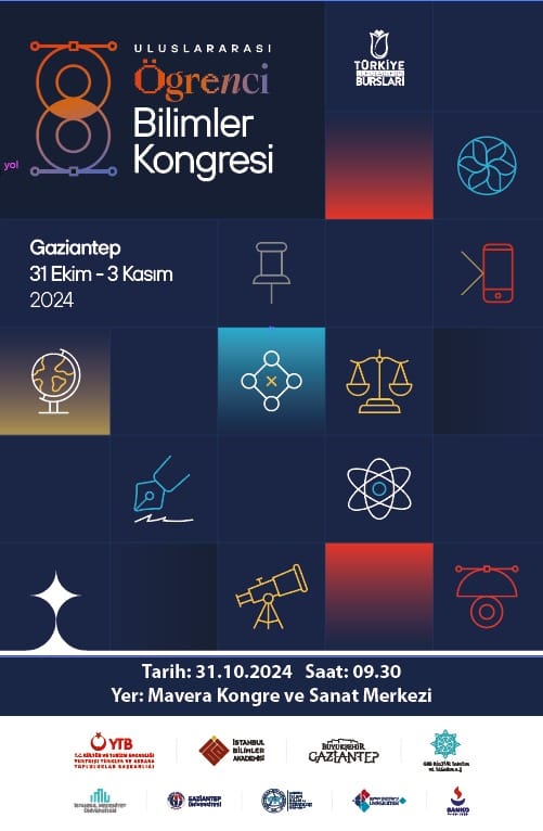 GAÜN’DE ULUSLARARASI ÖĞRENCİ BİLİMLER KONGRESİ BAŞLIYOR