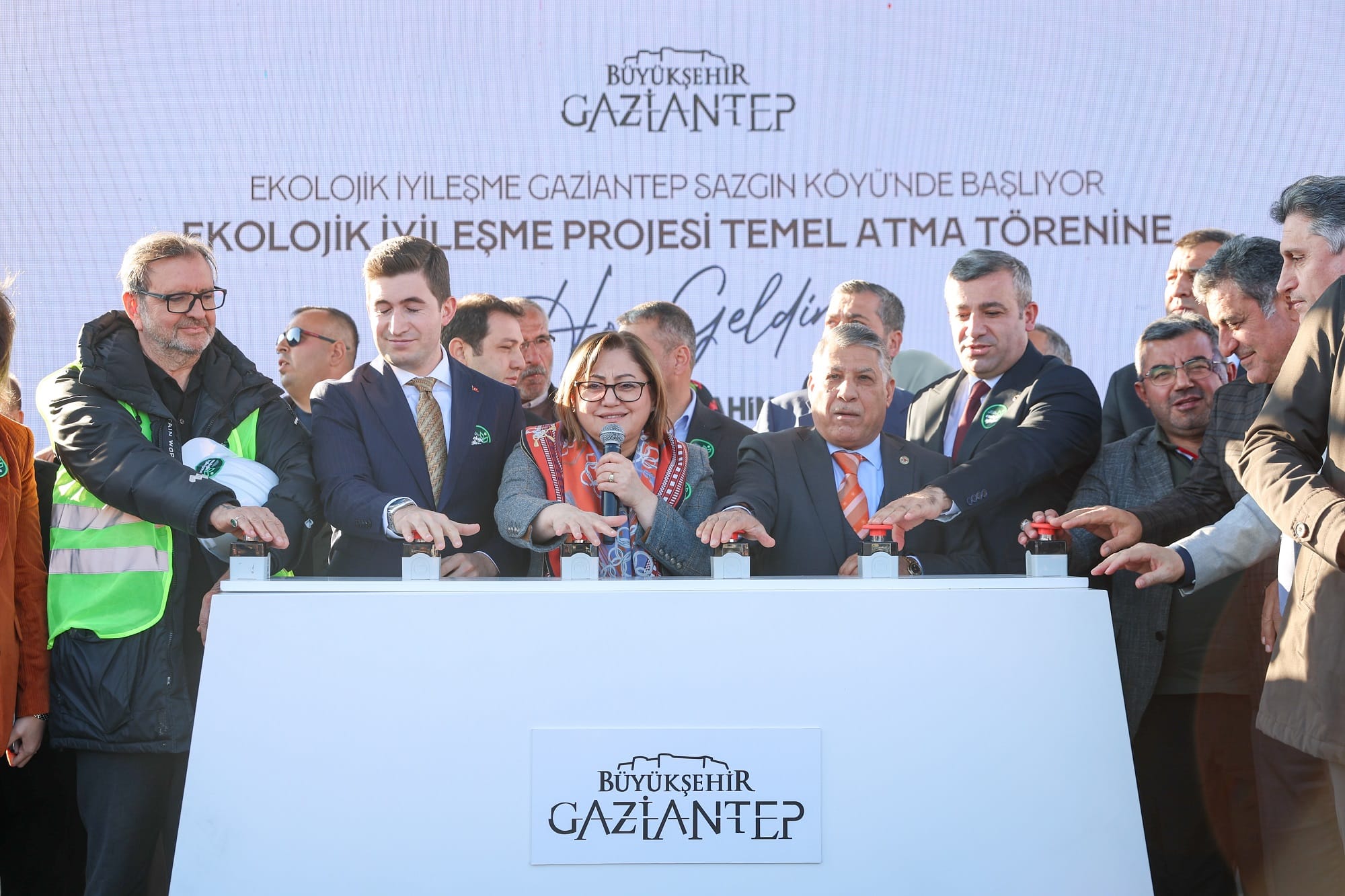 GAZİANTEP BÜYÜKŞEHİR, SAZGIN MAHALLESİ’Nİ EKOLOJİK KÖY’E DÖNÜŞTÜRÜYOR