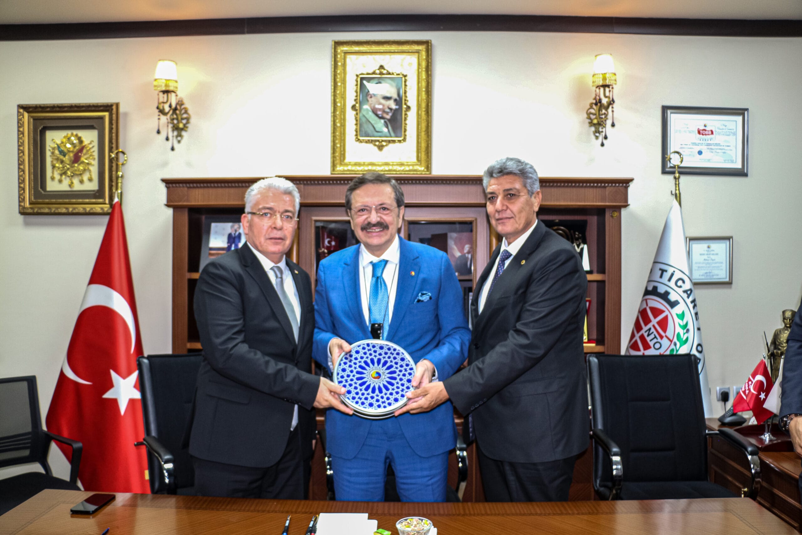 TOBB Başkanımız M. Rifat Hisarcıklıoğlu Nizip Ticaret Odamızı Ziyaret Etti