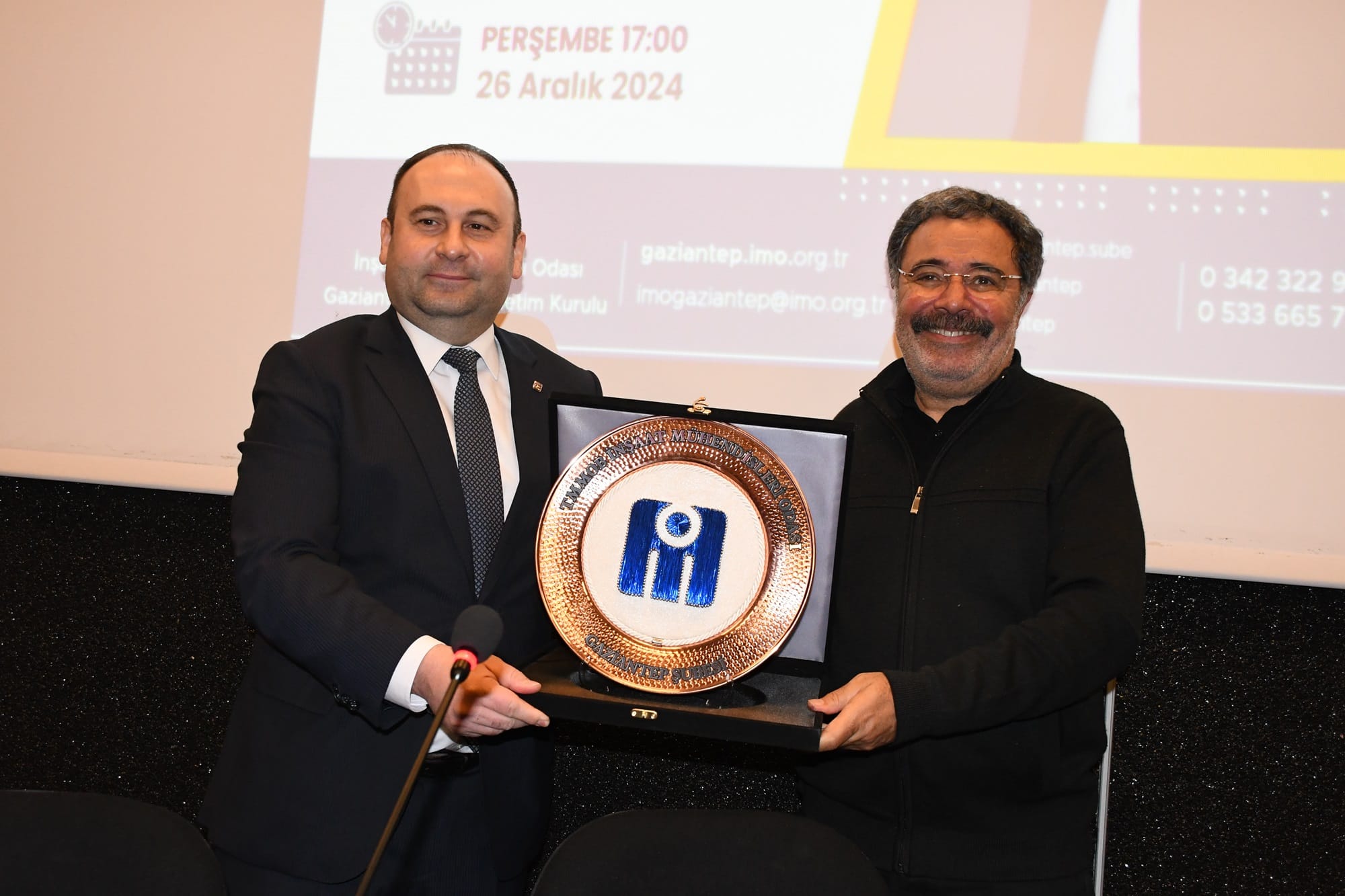 İMO Gaziantep Şubesi Başkomiser Nevzat’ı ağırladı: