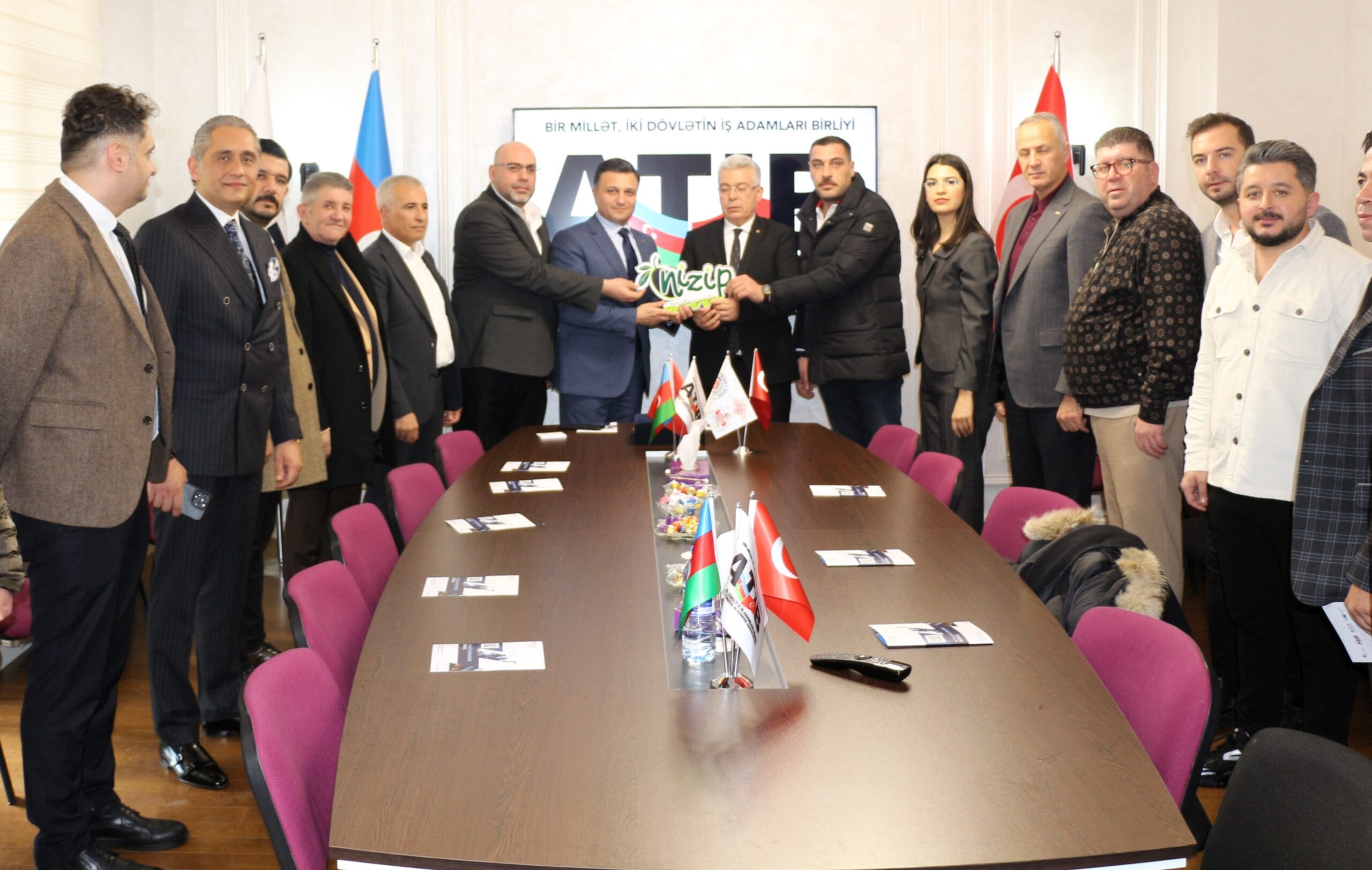 Türkiye-Azerbaycan Ticaretine Nizip Damgası