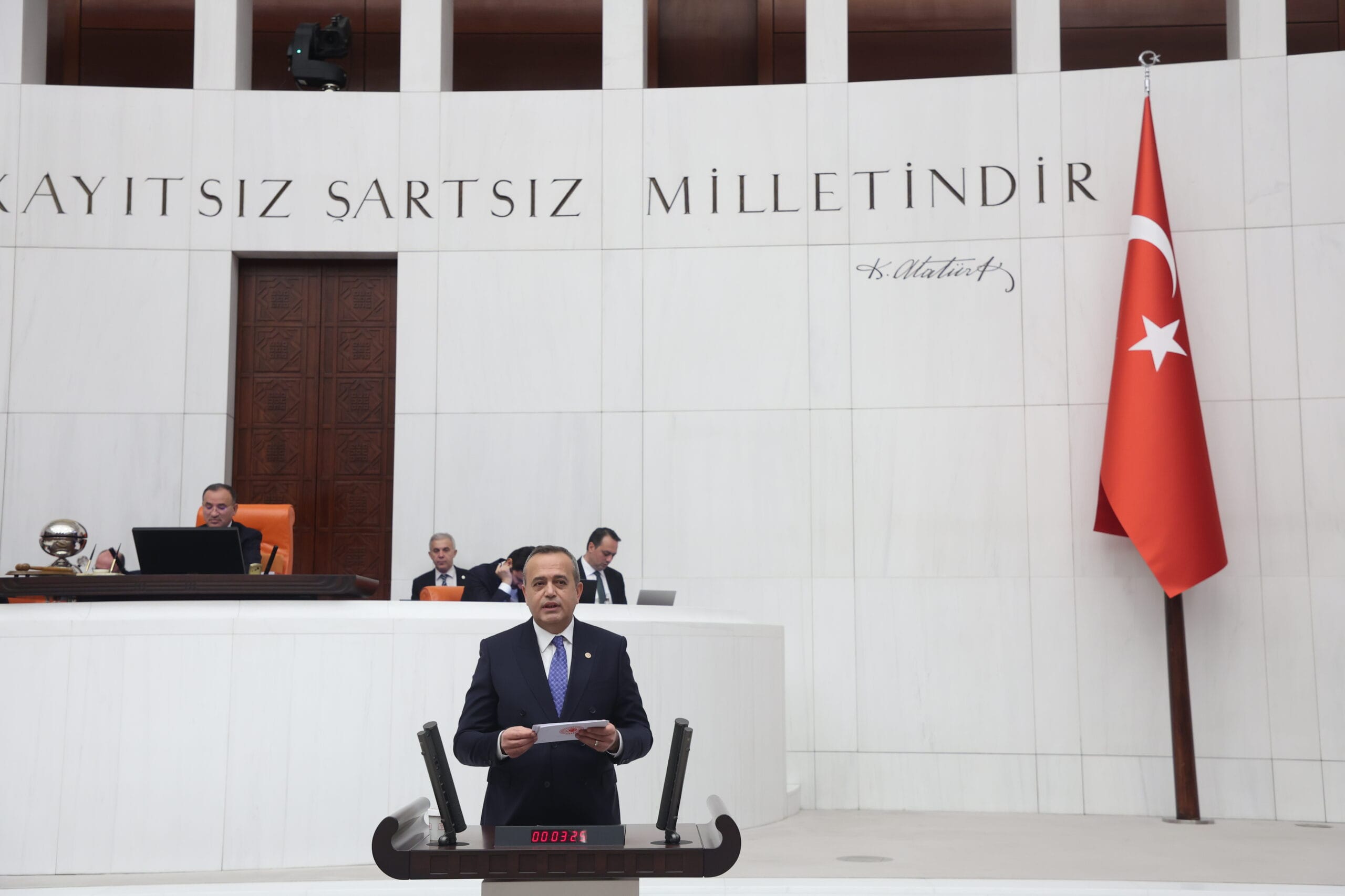 Ertuğrul Kaya TBMM’de Uygur Türklerinin Sesi Oldu
