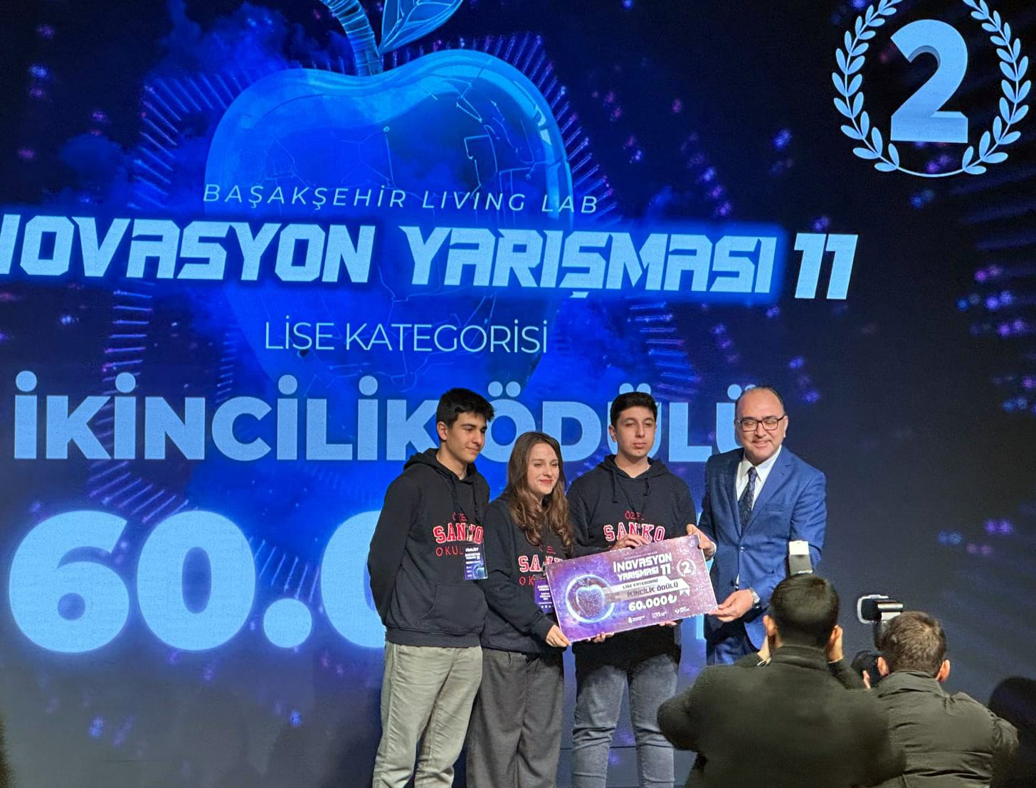 SANKO OKULLARI ÖĞRENCİLERİ “İNOVASYON YARIŞMASI”NDA TÜRKİYE İKİNCİSİ OLDU