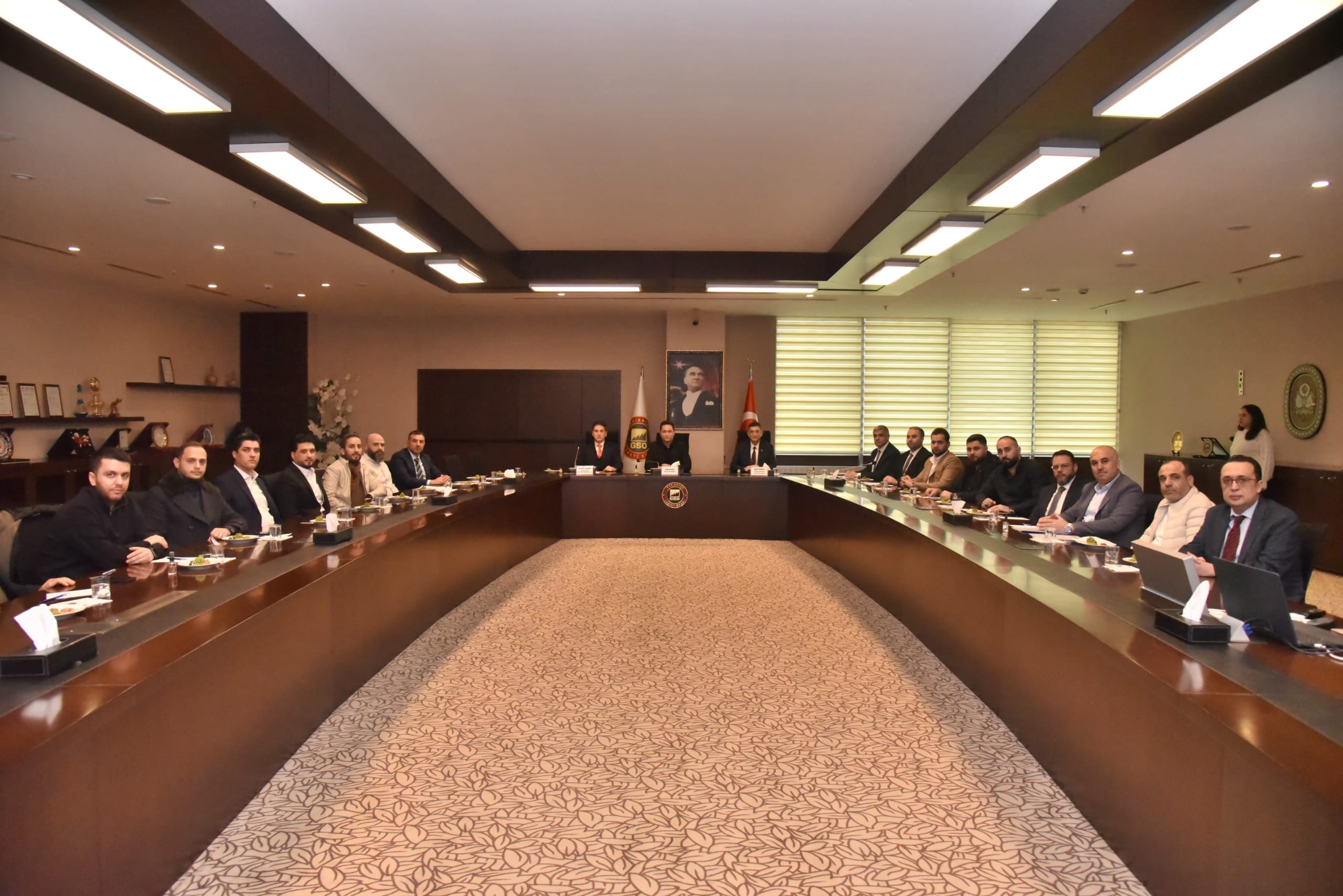 SURİYE İLE EKONOMİK VE TİCARİ İŞ BİRLİĞİ OLANAKLARI GSO’DA KONUŞULDU
