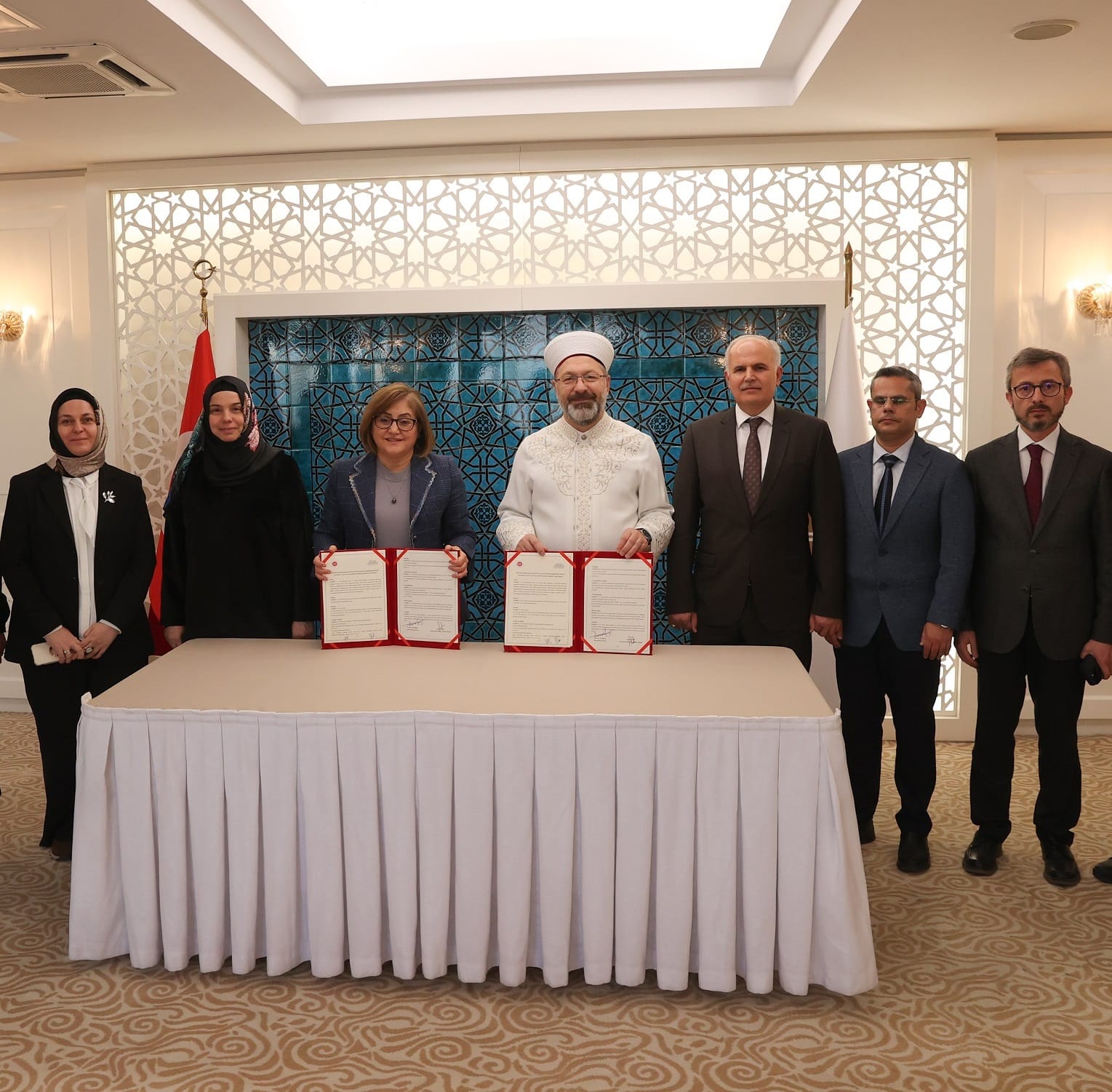GAZİANTEP BÜYÜKŞEHİR BELEDİYESİ İLE DİYANET İŞLERİ BAŞKANLIĞI ARASINDA İŞ BİRLİĞİ PROTOKOLÜ İMZALANDI 