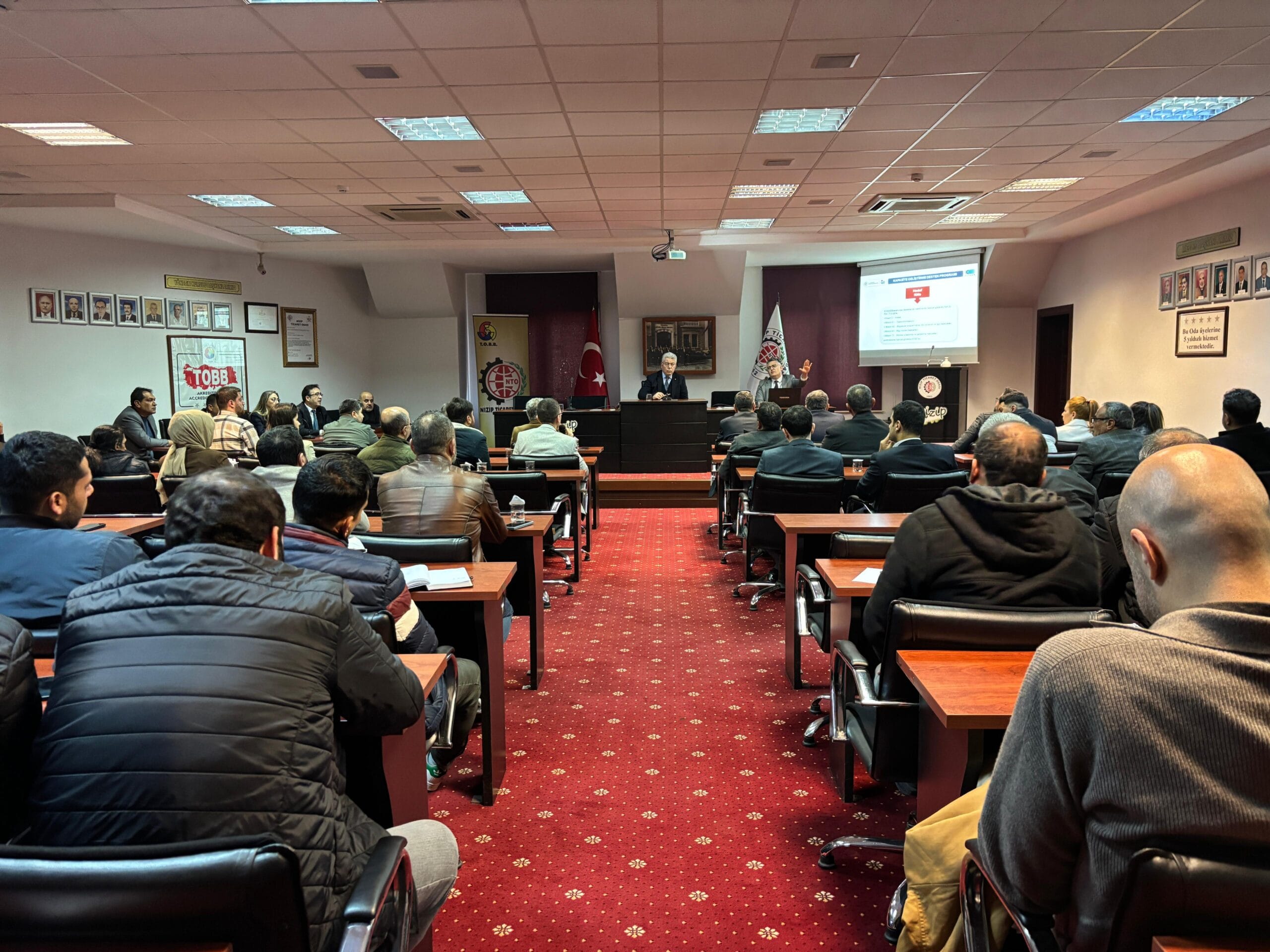 Nizip Ticaret Odası’nda KOSGEB Kapasite Geliştirme Destek Programı Bilgilendirme Toplantısı Gerçekleştirildi