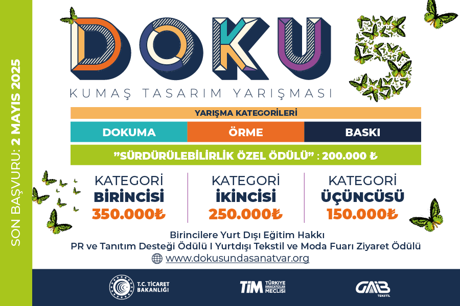 Katma Değerli Tekstil İhracatı İçin Tasarımcı Gençlere 2,45 Milyon TL Ödüllü Yarışma