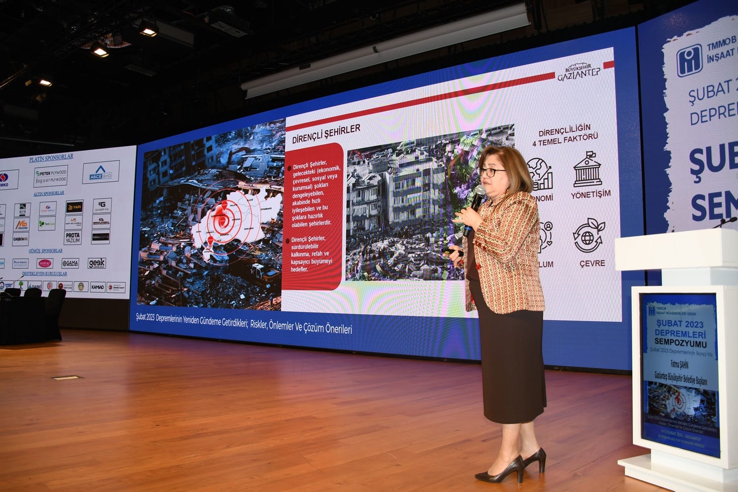 Büyükşehir Belediye Başkanı Fatma Şahin: “KENTİN RİSK HARİTASINI ÇIKARACAĞIZ”